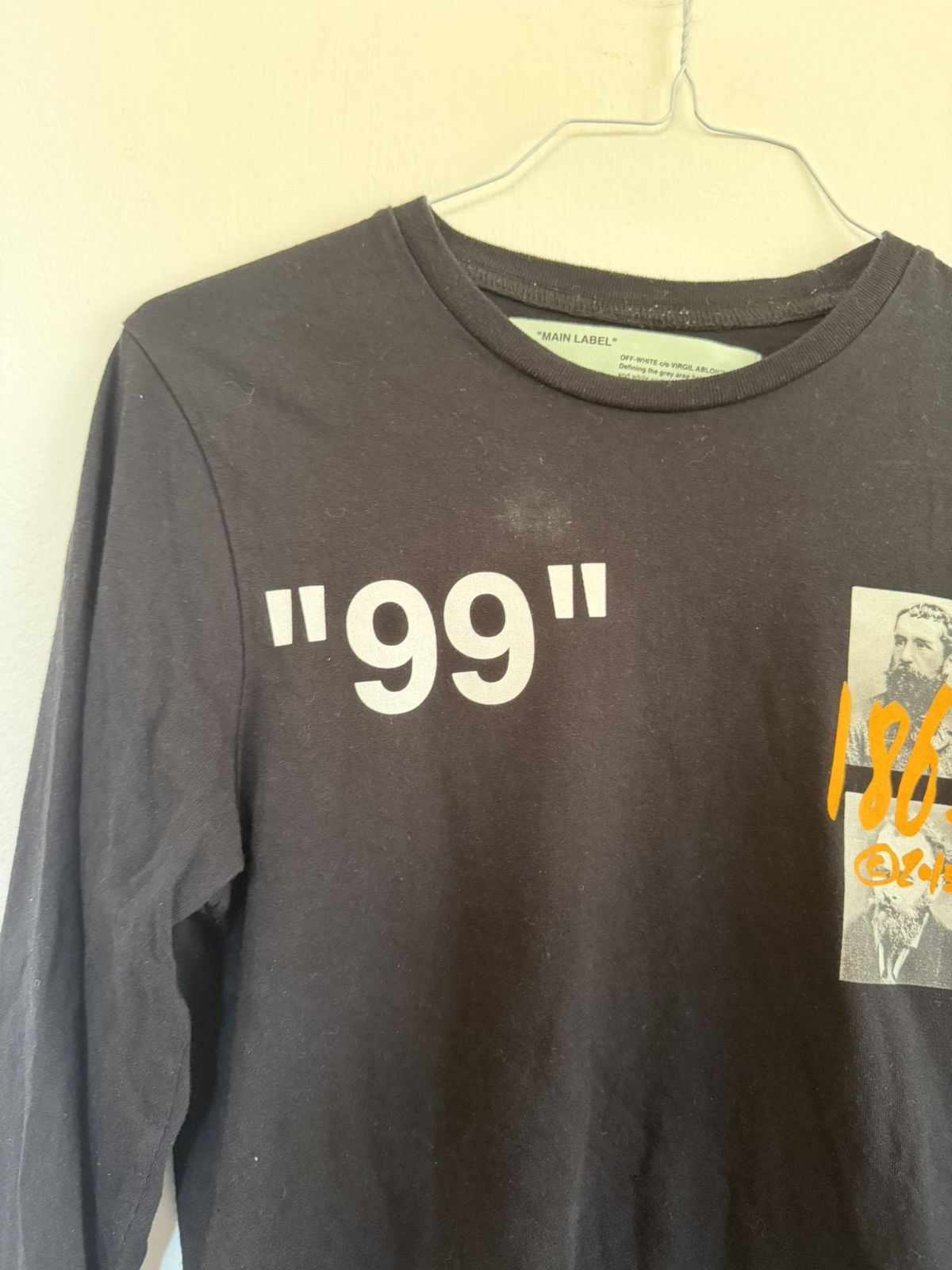 Off-White Off White Impressionism 1863 Long Sleeve TEE Size US XS / EU 42 / 0 - 6 Thumbnail