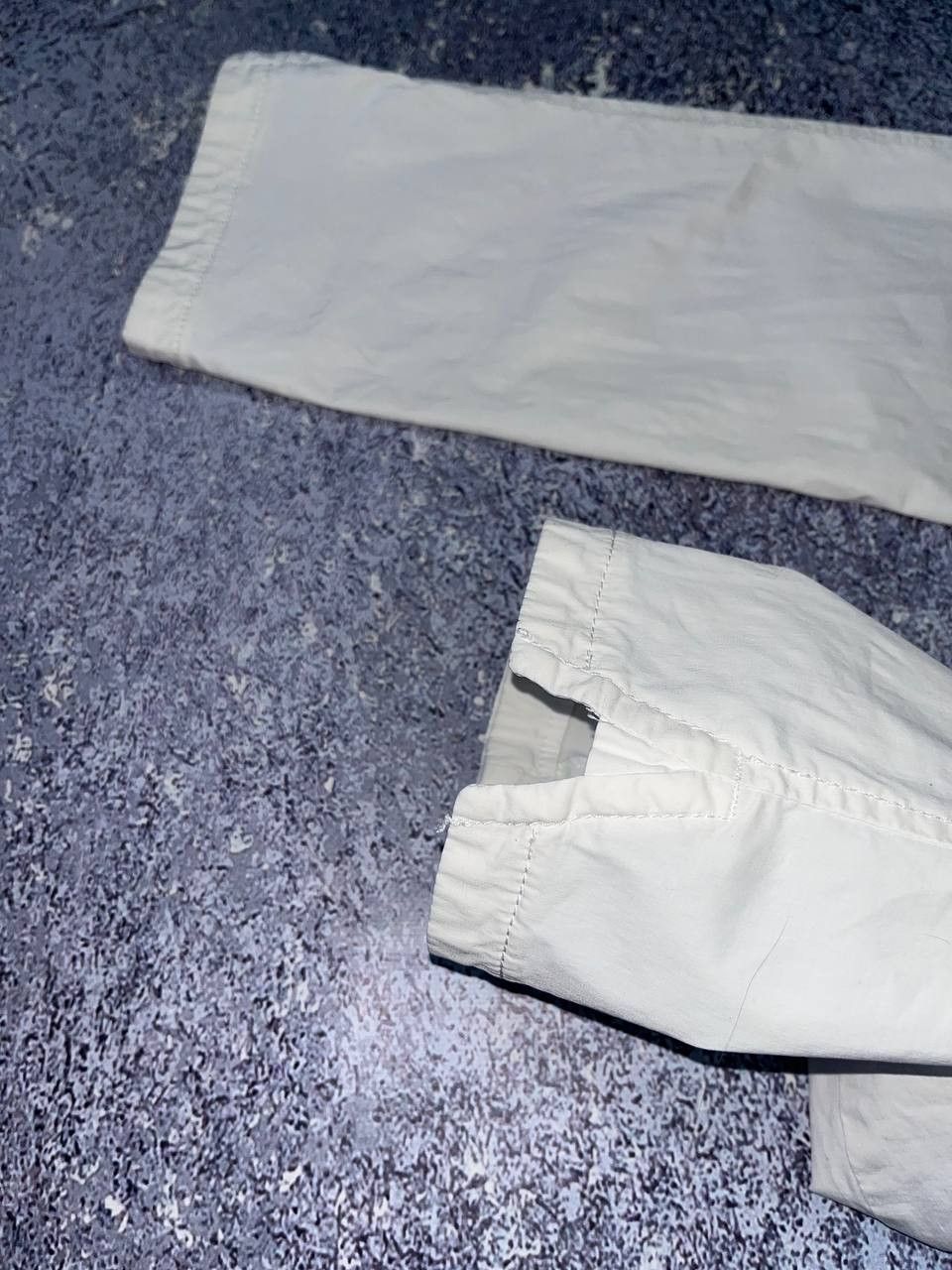 Prada Luxury Summer Prada 3/4 white Cargo Pants Traingle Logo Size 28" / US 6 / IT 42 - 5 Thumbnail