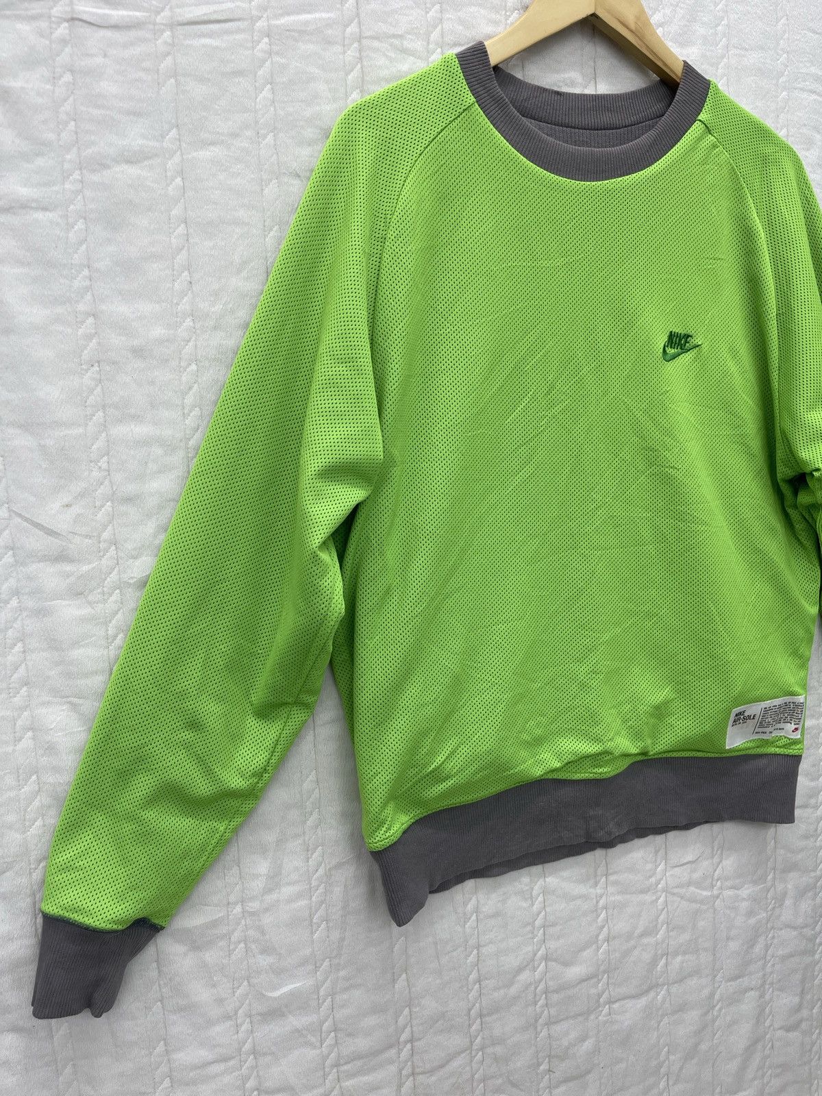 Japanese Brand × Nike RARE🔥NIKE AIR SOLE REVERSIBLE SWEATSHIRT Size US M / EU 48-50 / 2 - 5 Thumbnail
