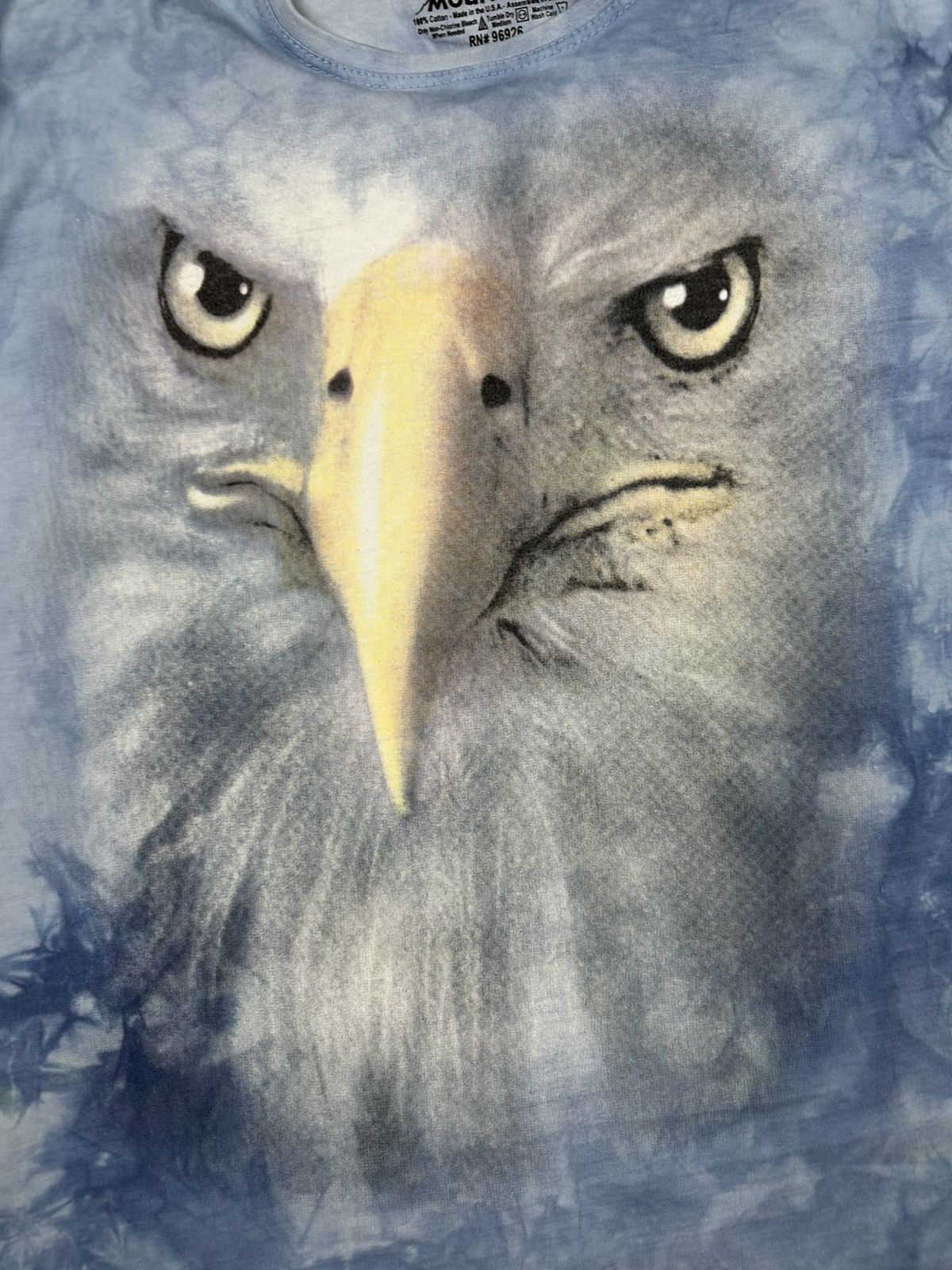 Vintage The Mountain USA Bald Eagle Tie-Dye Graphic Tee XL Size US L / EU 52-54 / 3 - 2 Thumbnail