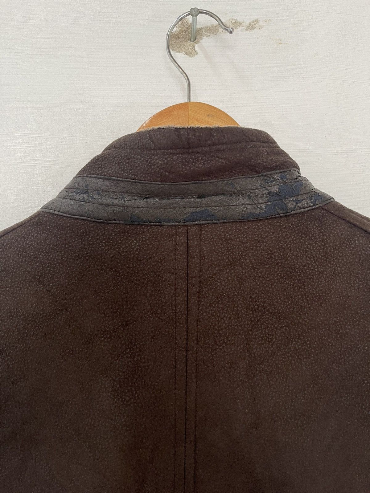 Playboy VINTAGE PLAYBOY LEATHER JACKET FLEECE INSIDE Size US M / EU 48-50 / 2 - 4 Thumbnail
