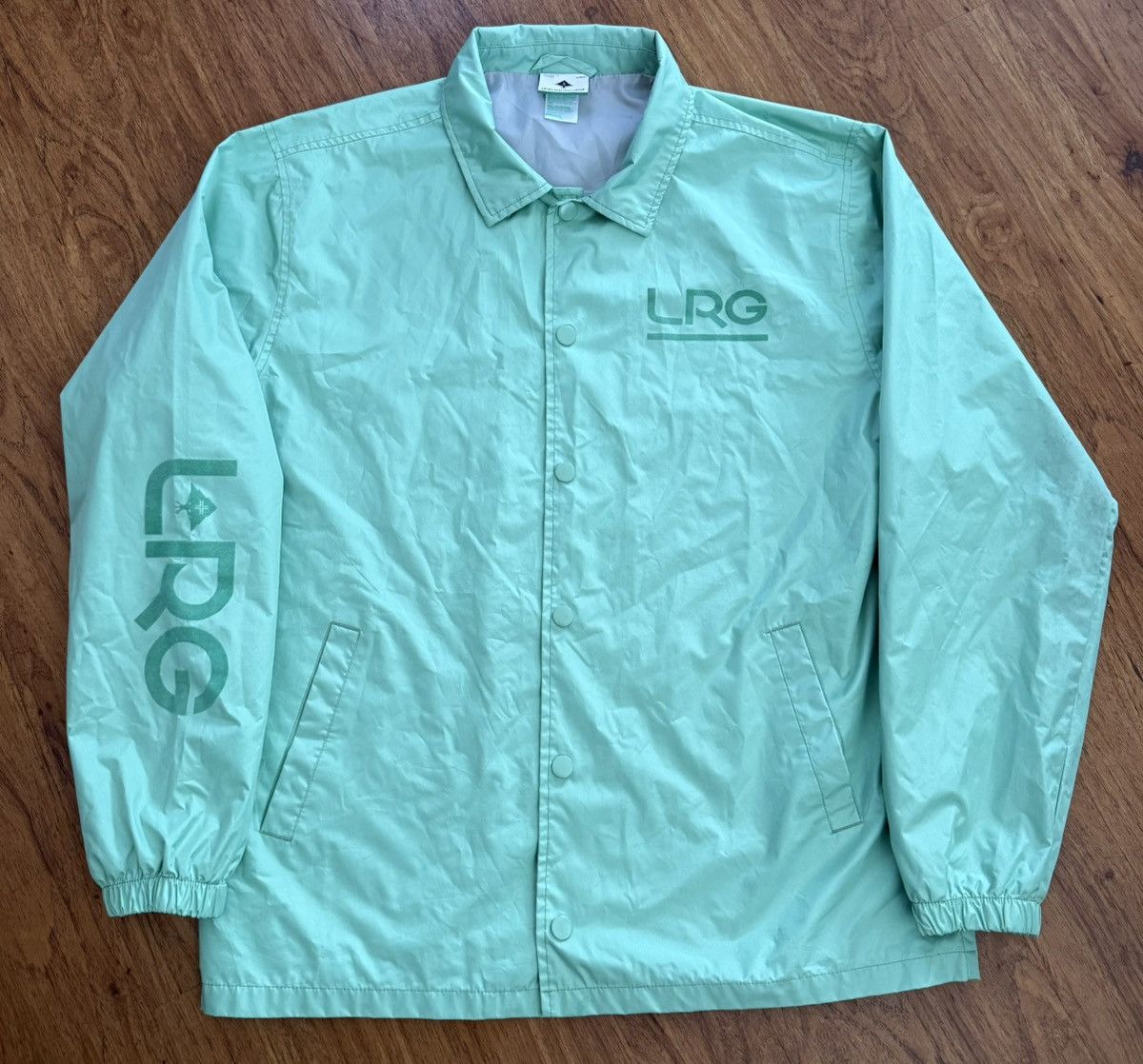 Vintage Y2K LRG Lifted Research Group Men’s L Coach Jacket