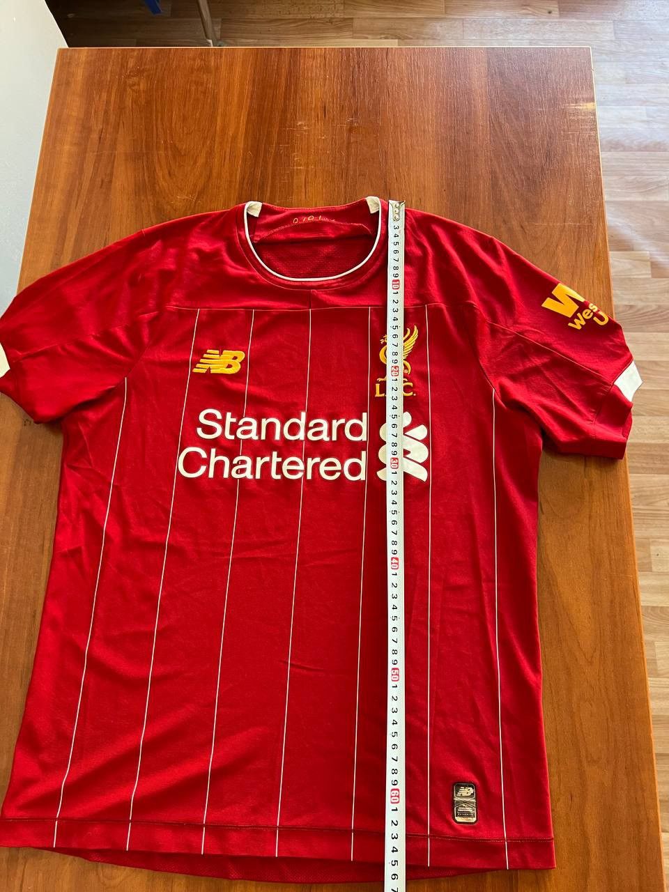 New Balance 2019/20 LIVERPOOL FC HOME SOCCER JERSEY FOOTBALL SHIRT SZ S Size US S / EU 44-46 / 1 - 18 Thumbnail