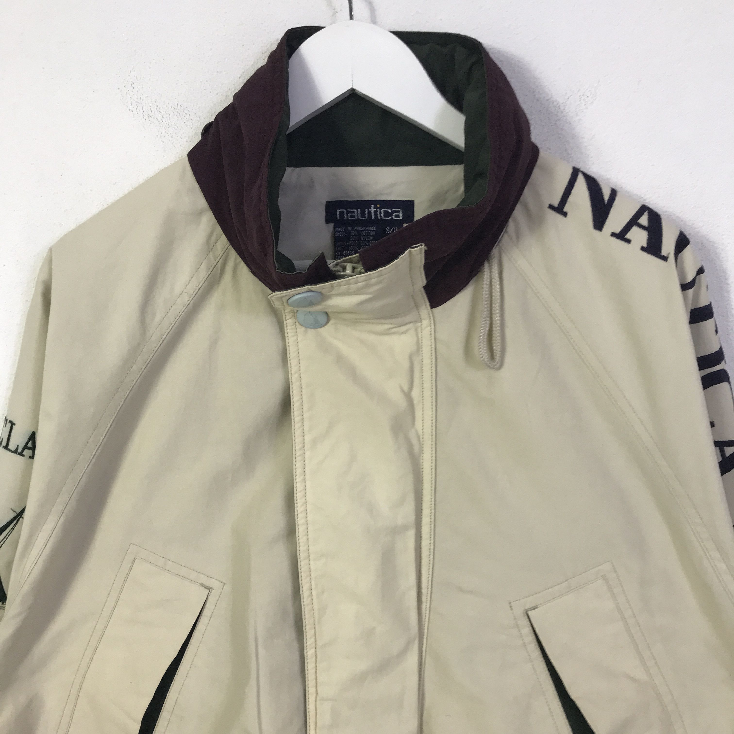 Nautica Vtg Nautica big logo jacket K85B17 Size US M / EU 48-50 / 2 - 2 Thumbnail
