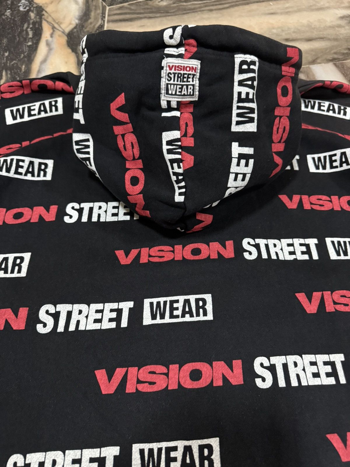 Vision Streetwear Vision Street Wear Monogram Hoodie Size US L / EU 52-54 / 3 - 13 Thumbnail