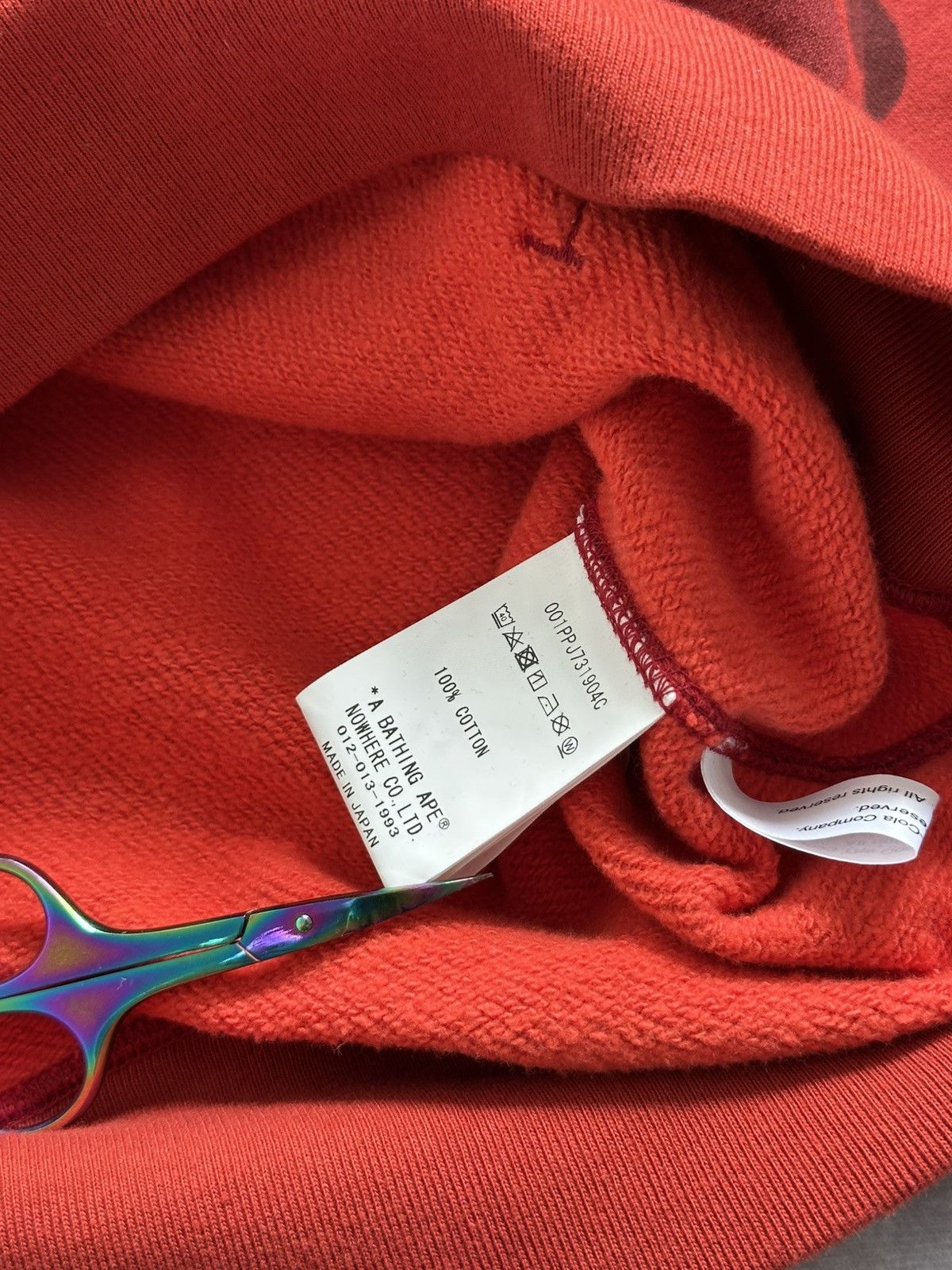 Bape Bape X Coco Cola Red Camo Hoodie Size US S / EU 44-46 / 1 - 11 Thumbnail
