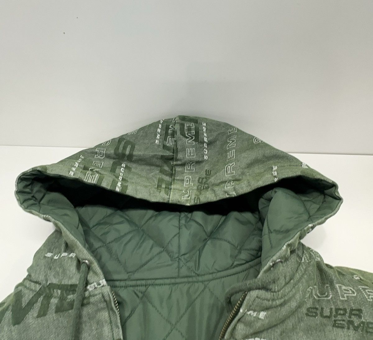 Supreme Supreme FW19 Reversible Dimensions Logo Denim Work Jacket Size US L / EU 52-54 / 3 - 5 Thumbnail
