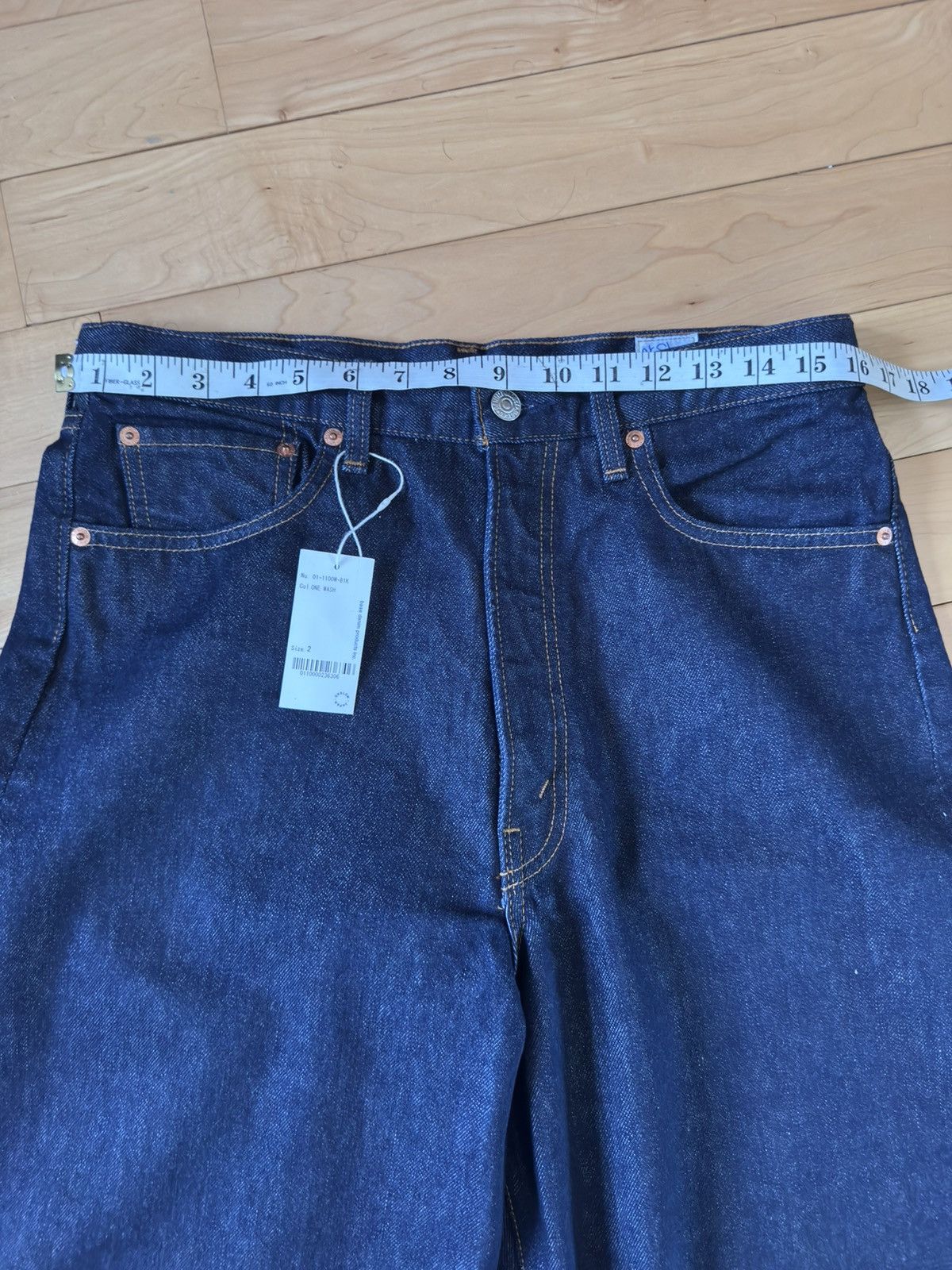 Orslow Super Dad Denim Size US 31 - 7 Thumbnail