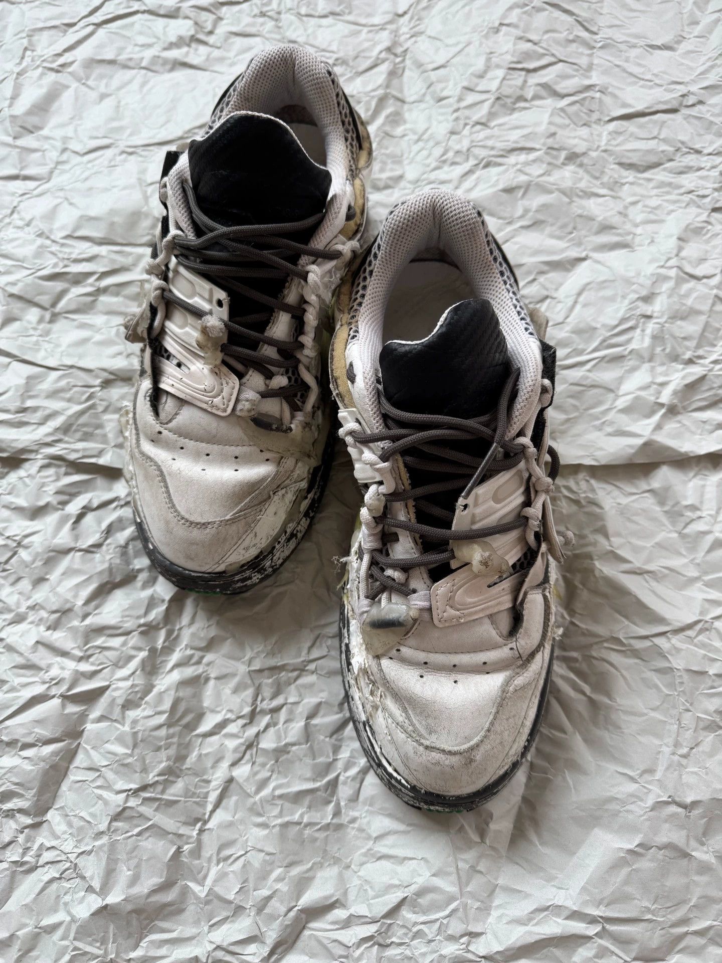 Maison Margiela Maison Margiela Men's Dirty Sneakers 43 EU Size US 10 / EU 43 - 4 Thumbnail