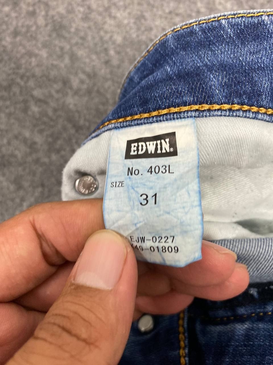 Edwin vintage edwin japanese brands distressed denim Size 32" / US 10 / IT 46 - 13 Thumbnail