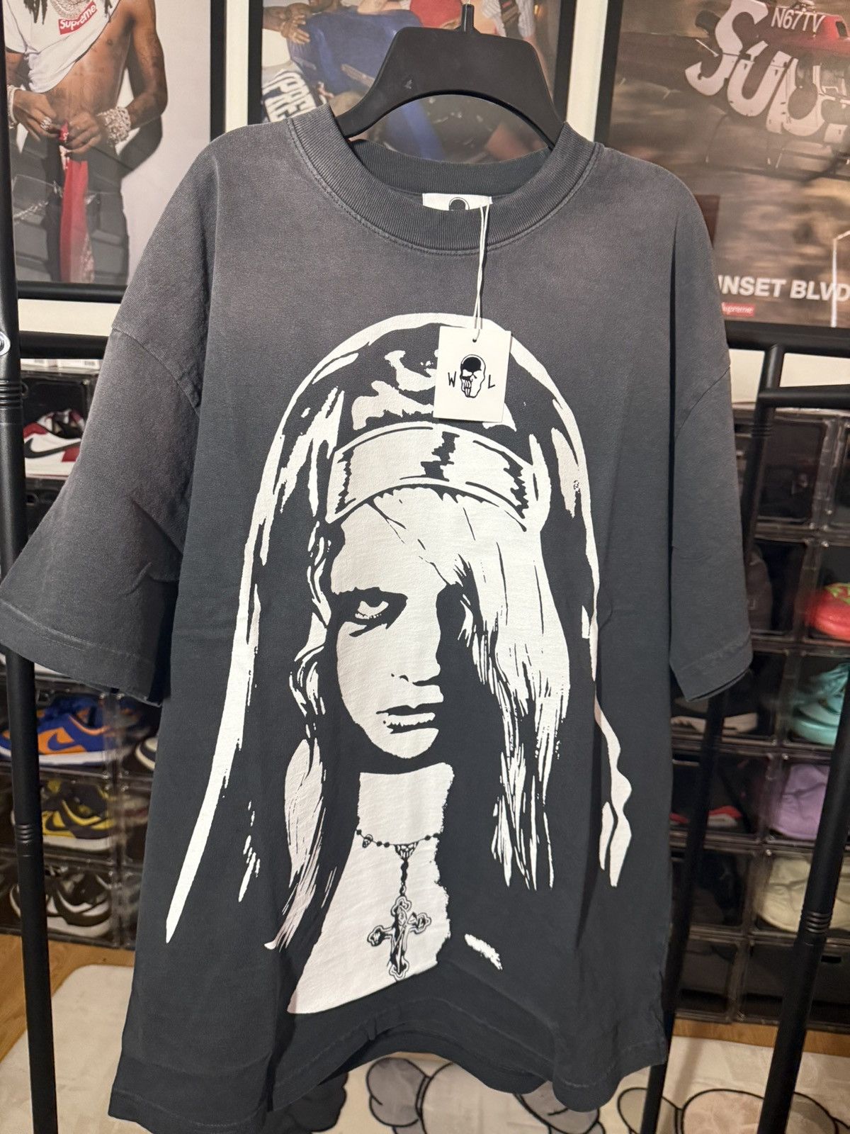 Warren Lotas Warren Lotas Nun Sun faded T-shirt Size US L / EU 52-54 / 3 - 1 Thumbnail