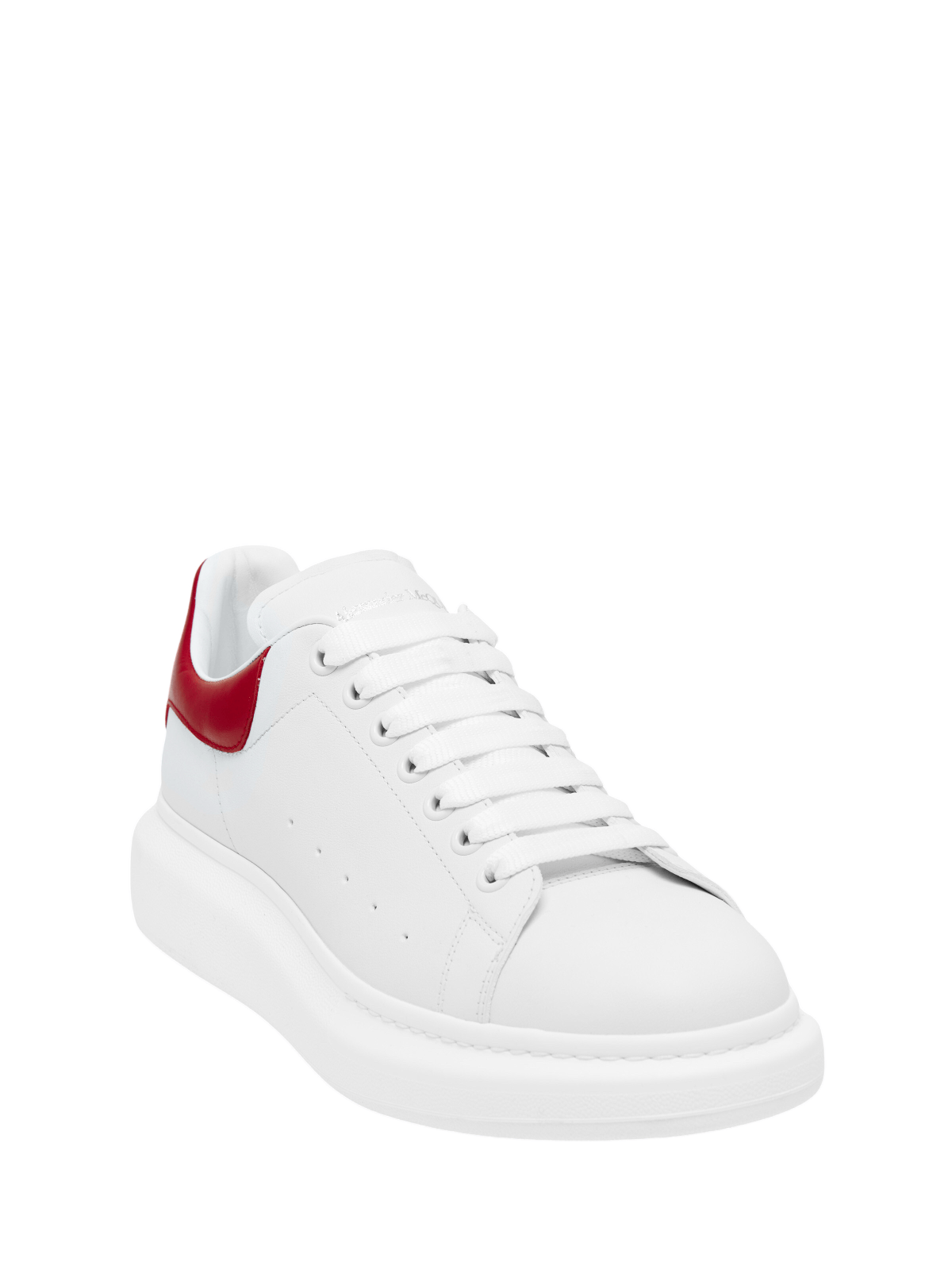 Alexander McQueen ALEXANDER MCQUEEN Oversized Men's Wht/Red Sneakers Size US 11 / EU 44 - 2 Thumbnail