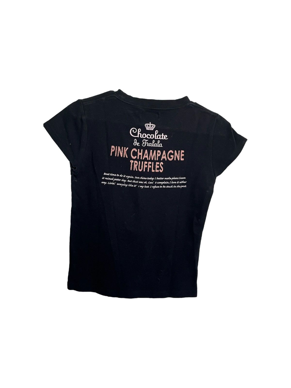 Tralala Japanese Brand Pink Champagne Truffles Tshirt