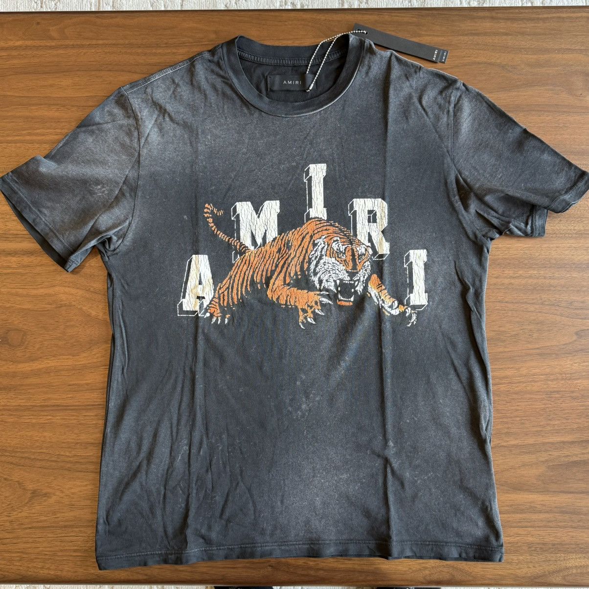 ◆ AMIRI 最新作◆ ヴィンテージ タイガー スウェットシャツ◆ 23AW NEW】AMIRI_men/VINTAGE SS TIGER CREW スウェットシャツ