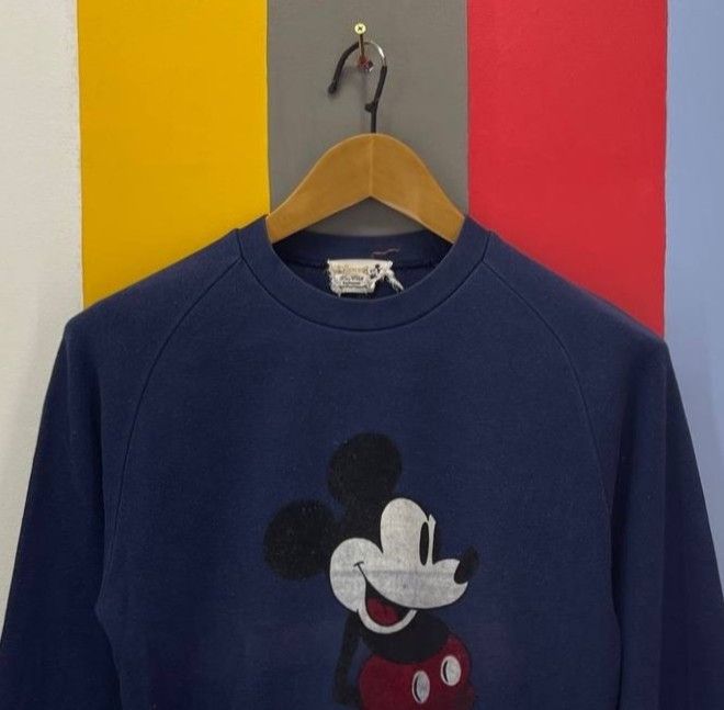 Mickey Mouse 90s Vintage MICKEY MOUSE Sweatshirt #2644/26 Size US S / EU 44-46 / 1 - 2 Thumbnail