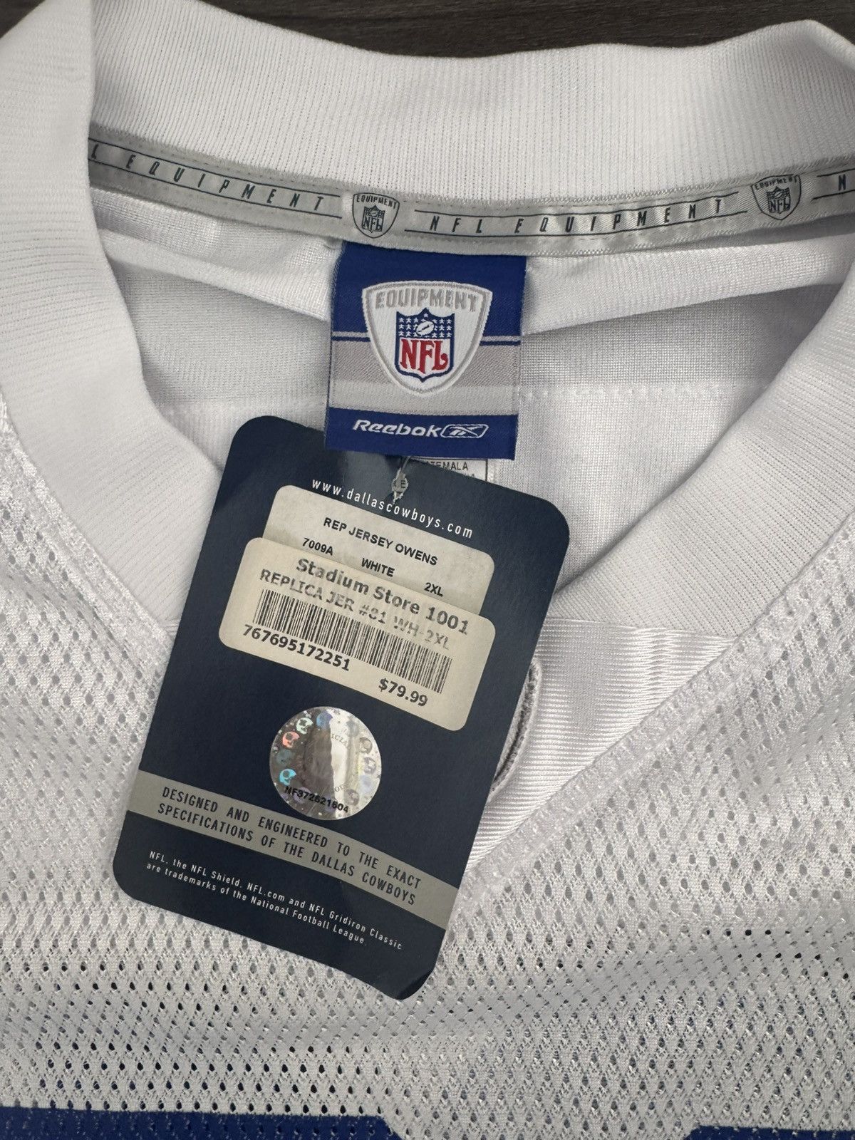 Reebok Terrell Owens #81 Dallas Cowboys Reebok NFL Jersey Size 2XL Size US XXL / EU 58 / 5 - 5 Thumbnail