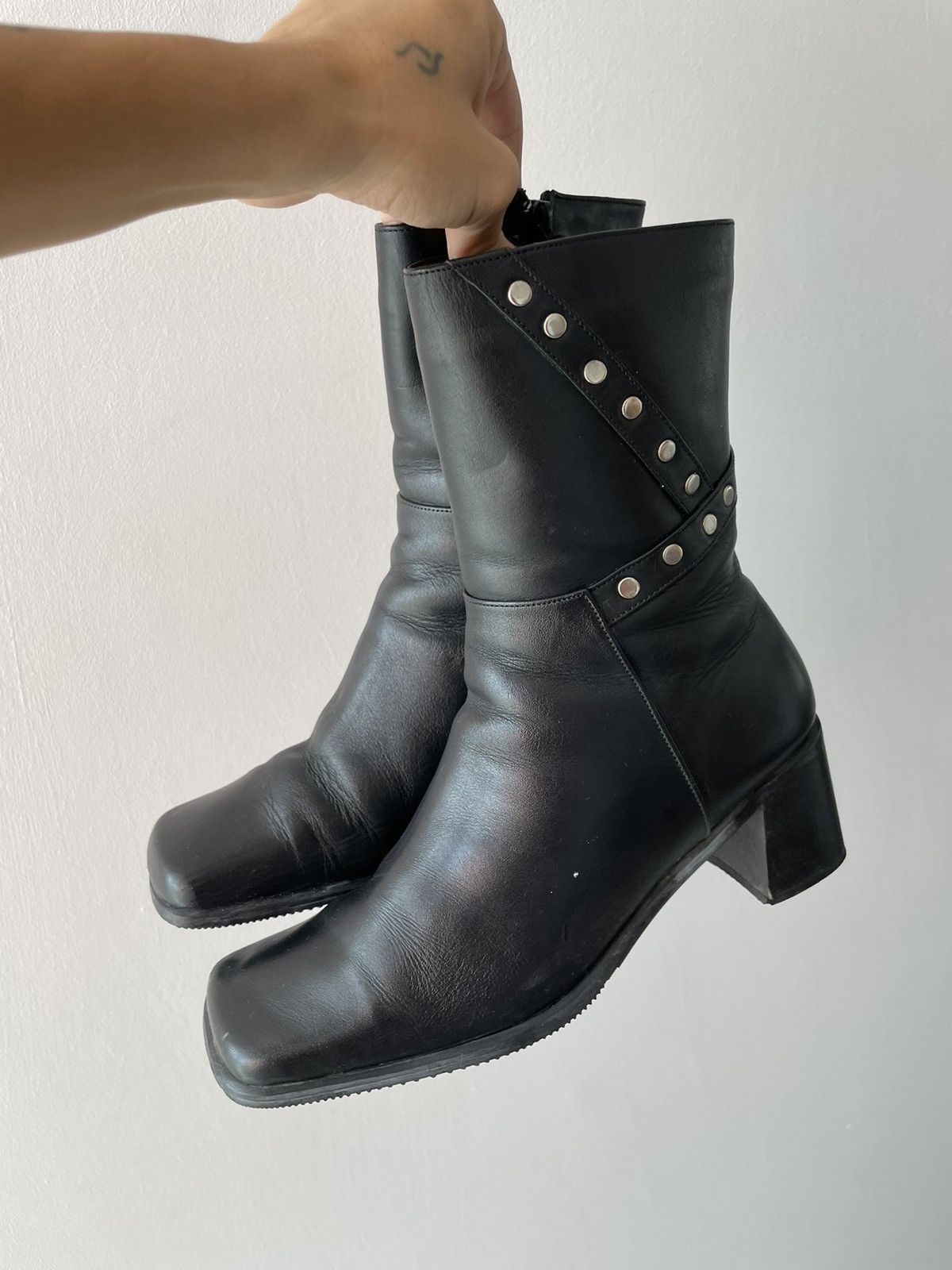 Vintage Vintage leather boots Size US 7.5 / IT 37.5 - 4 Thumbnail