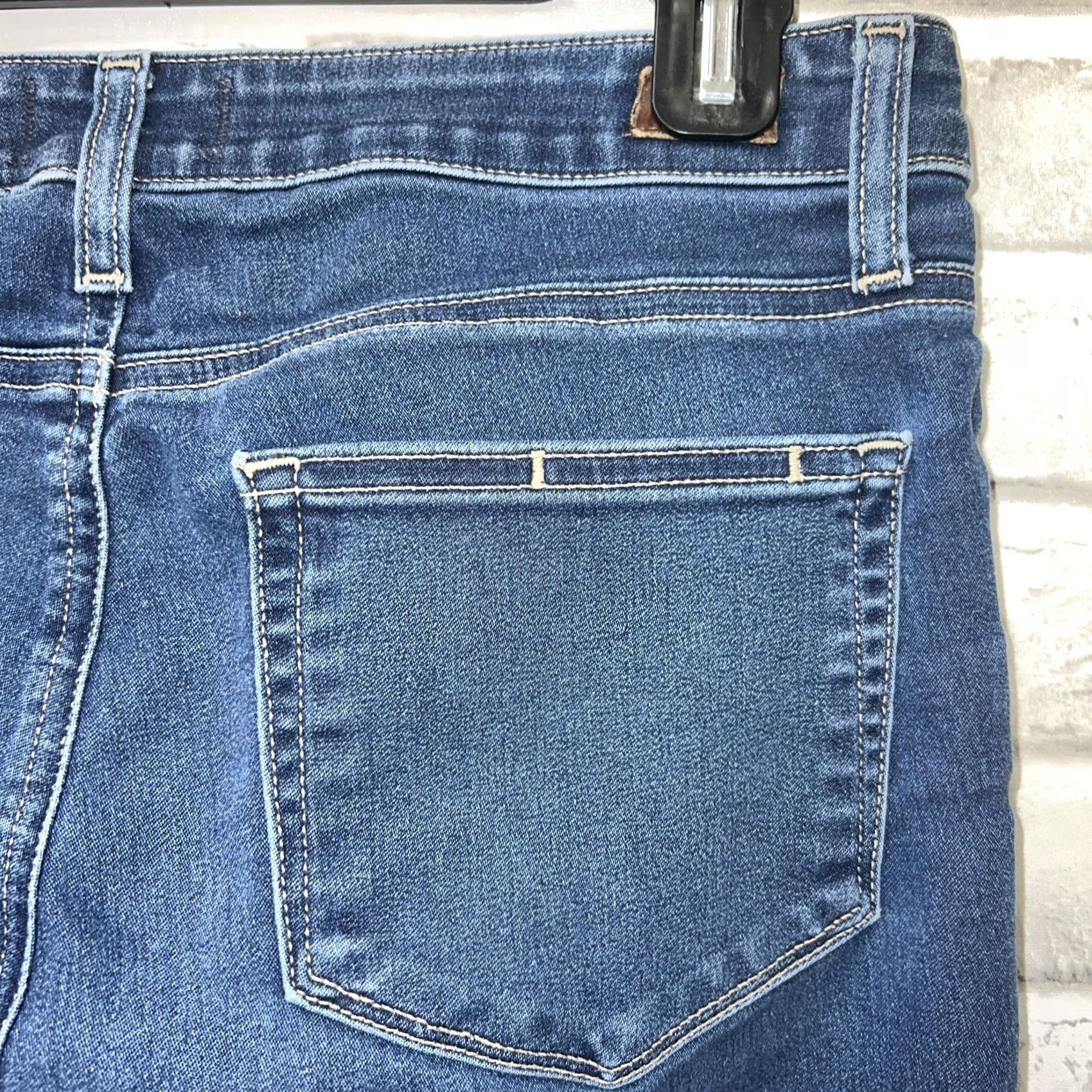 Paige Paige Denim Co Jeans Womens Slim Ankle Blue 27in Inseam 28 Regular Cotton Blend Stretch N/A Size 28" / US 6 / IT 42 - 3 Thumbnail