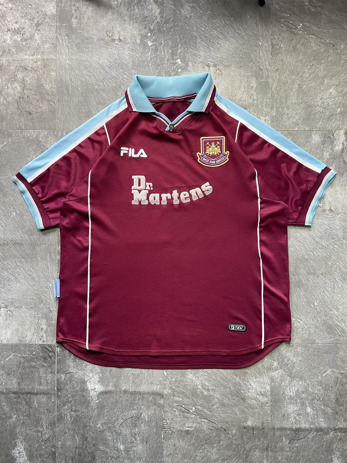 Dr. Martens × Fila WEST HAM UNITED FILA DR. MARTENS SOCCER JERSEY