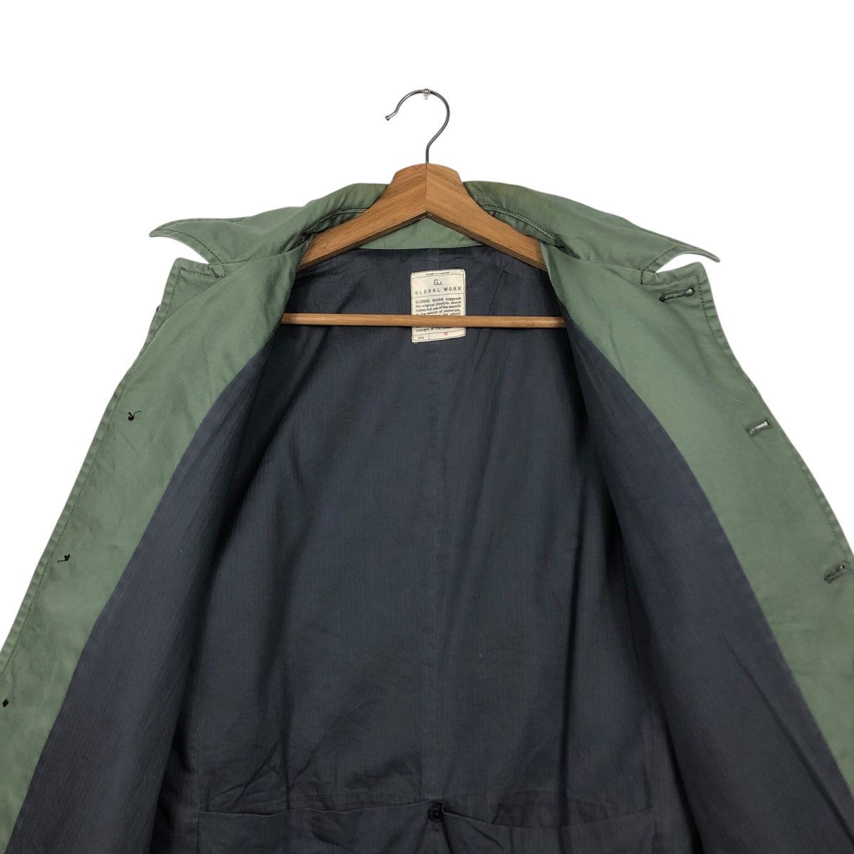 Global Work Vintage Military Chore Work Jacket Global Work Issey Miyake Size US M / EU 48-50 / 2 - 13 Thumbnail