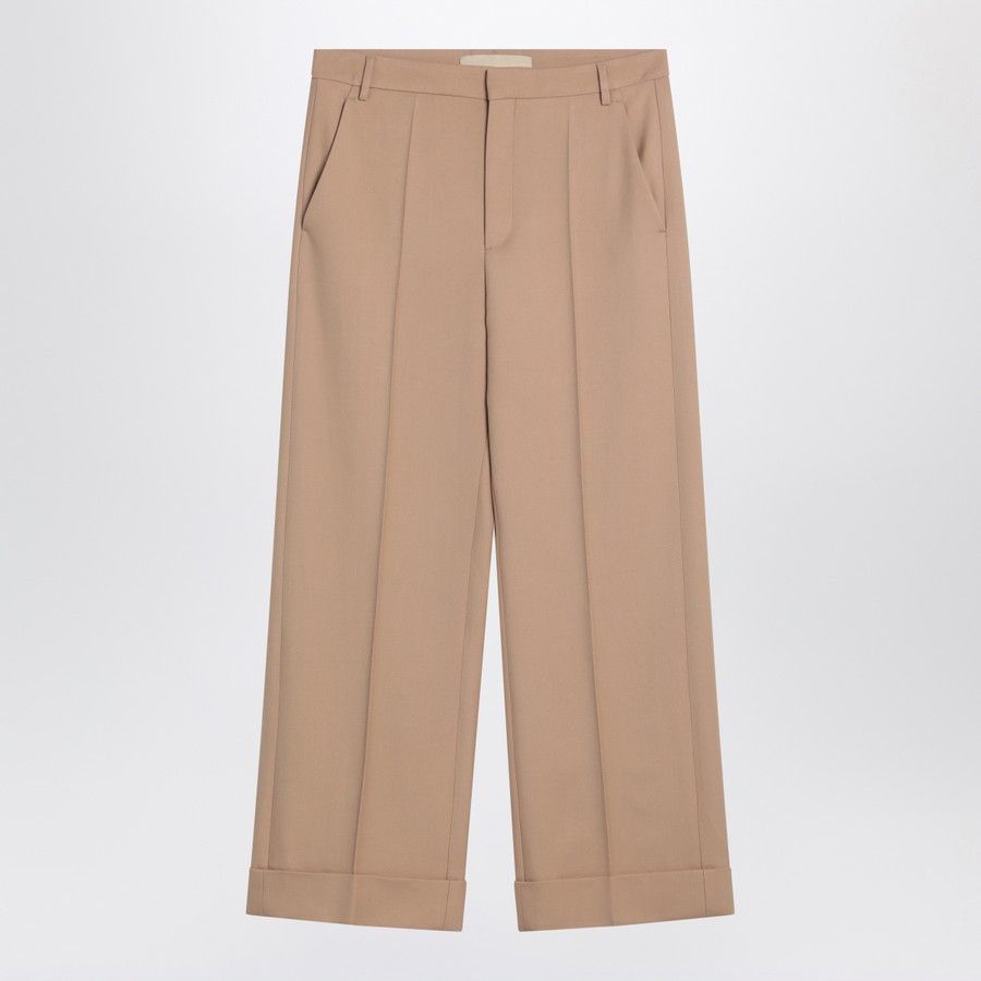 o1d2blof1025 Wool Pants in Camel