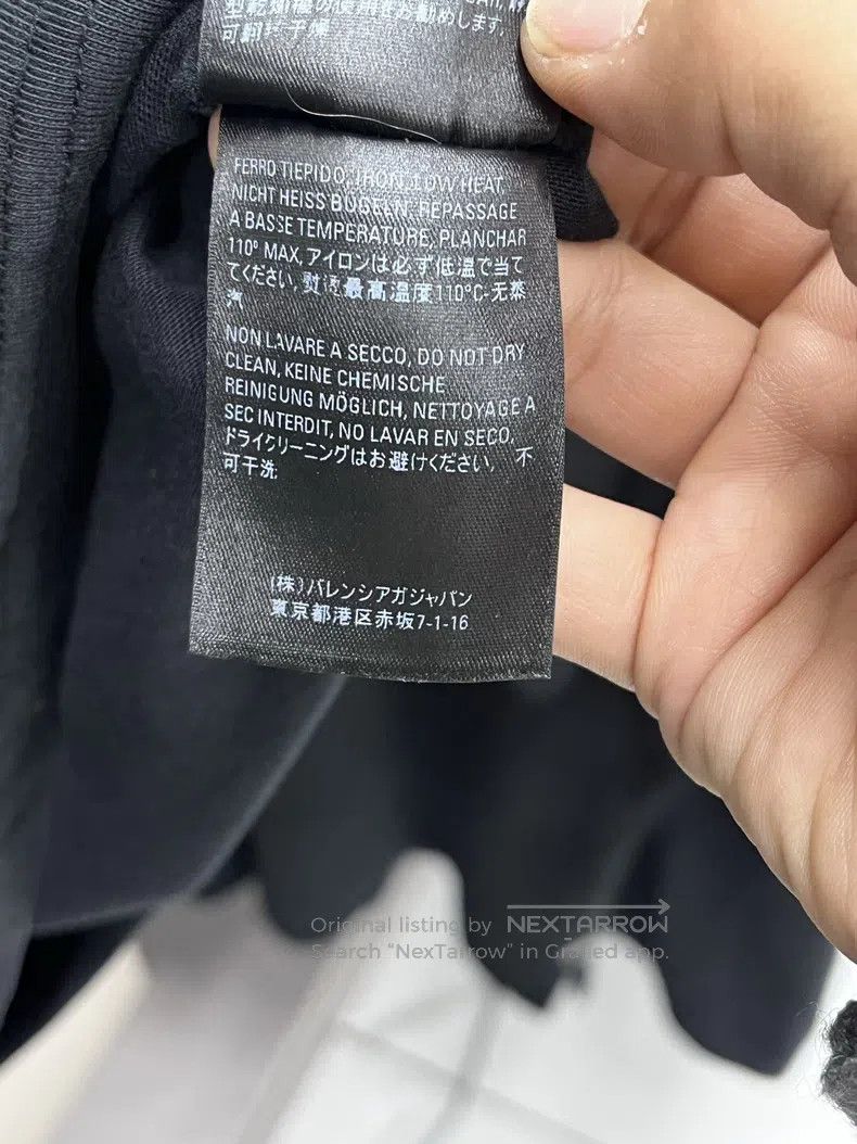 Balenciaga Balenciaga deflle Lettering Printed Short Sleeve Size US XXS / EU 40 - 7 Thumbnail