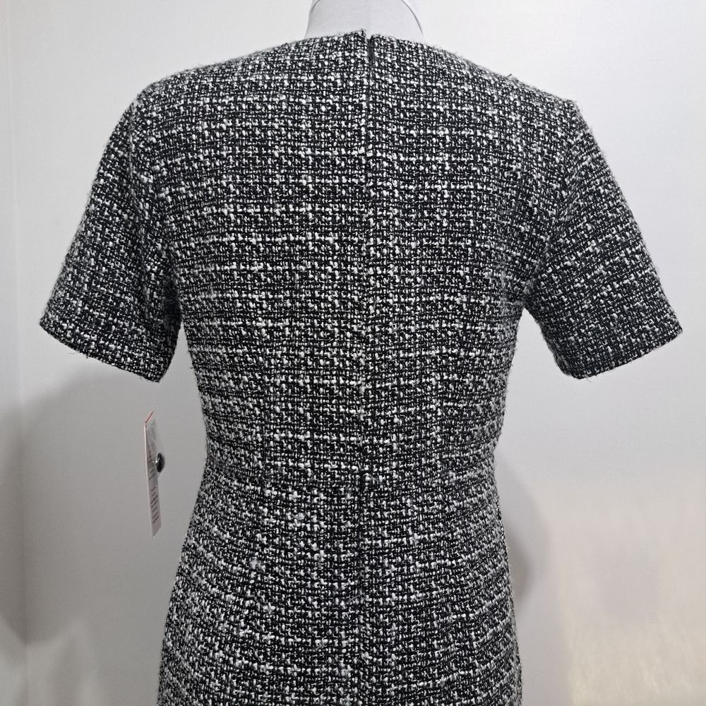Other Nanette Lepore Boucle Double Breasted Sheath Mini Dress Blac Size M / US 6-8 / IT 42-44 - 13 Thumbnail
