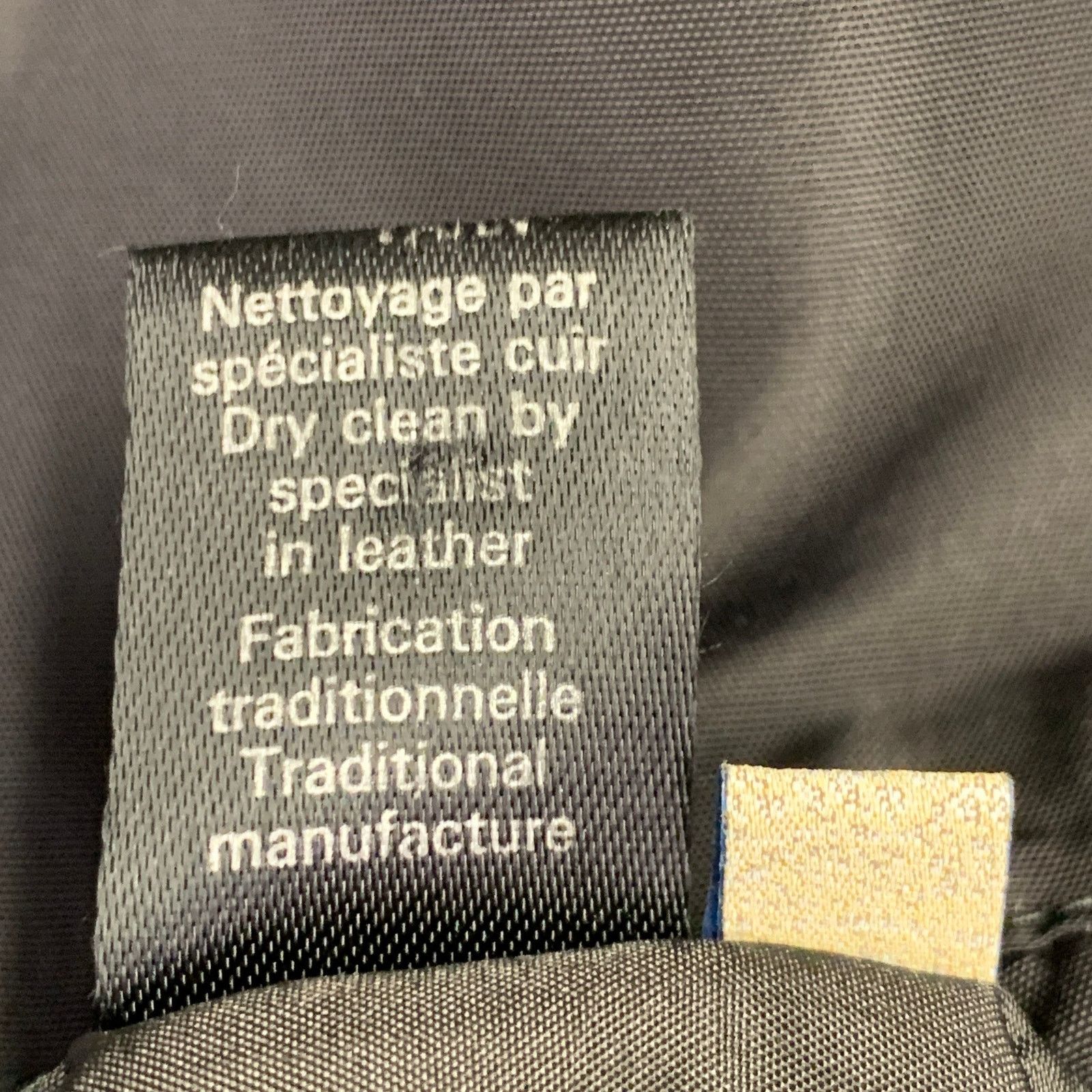 SERAPHIN SERAPHIN Size 40 Black Reversible Leather Zip Up Coat Size US L / EU 52-54 / 3 - 6 Thumbnail