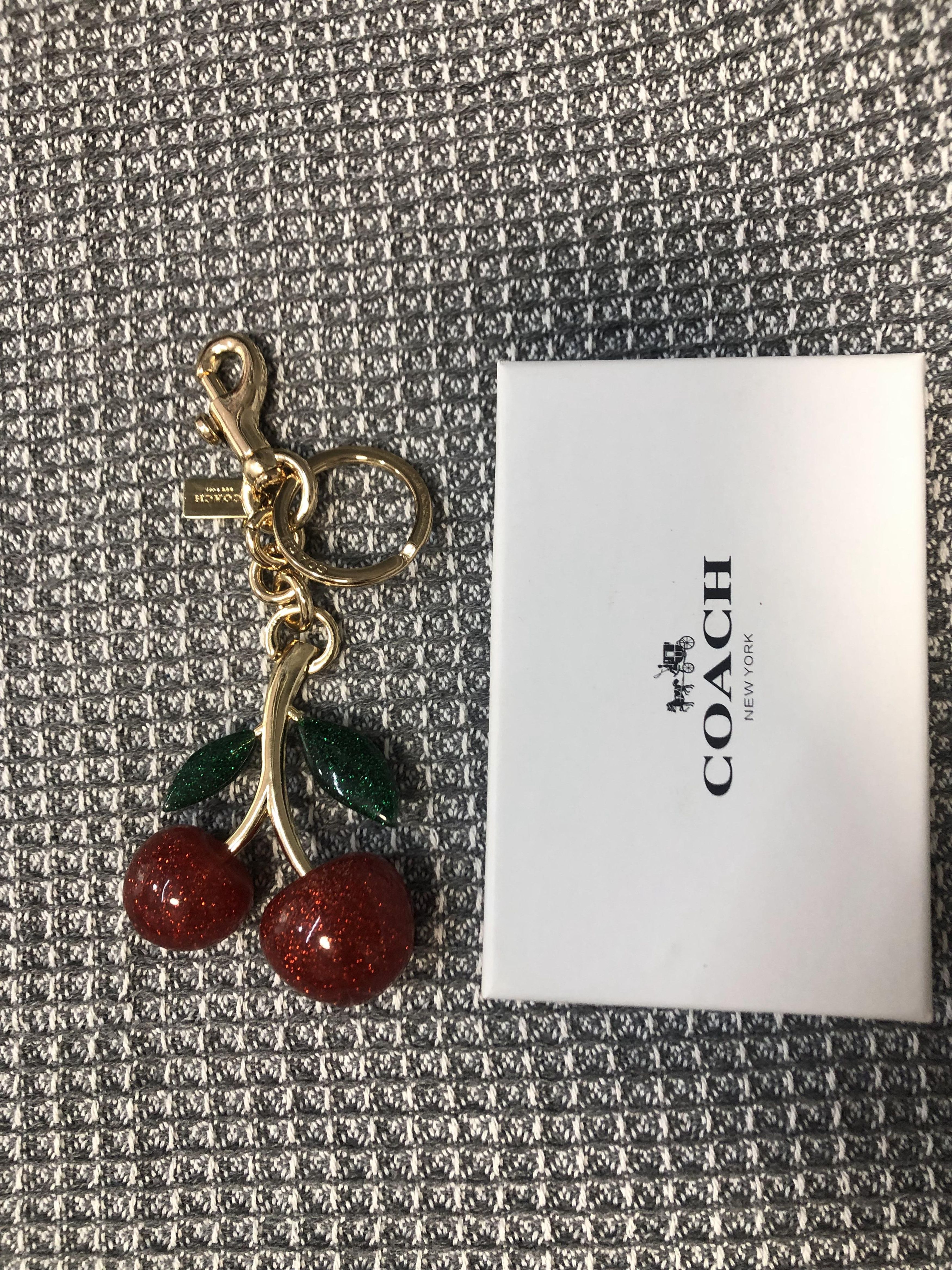 Coach Coach Cherry Resin Bag Charm