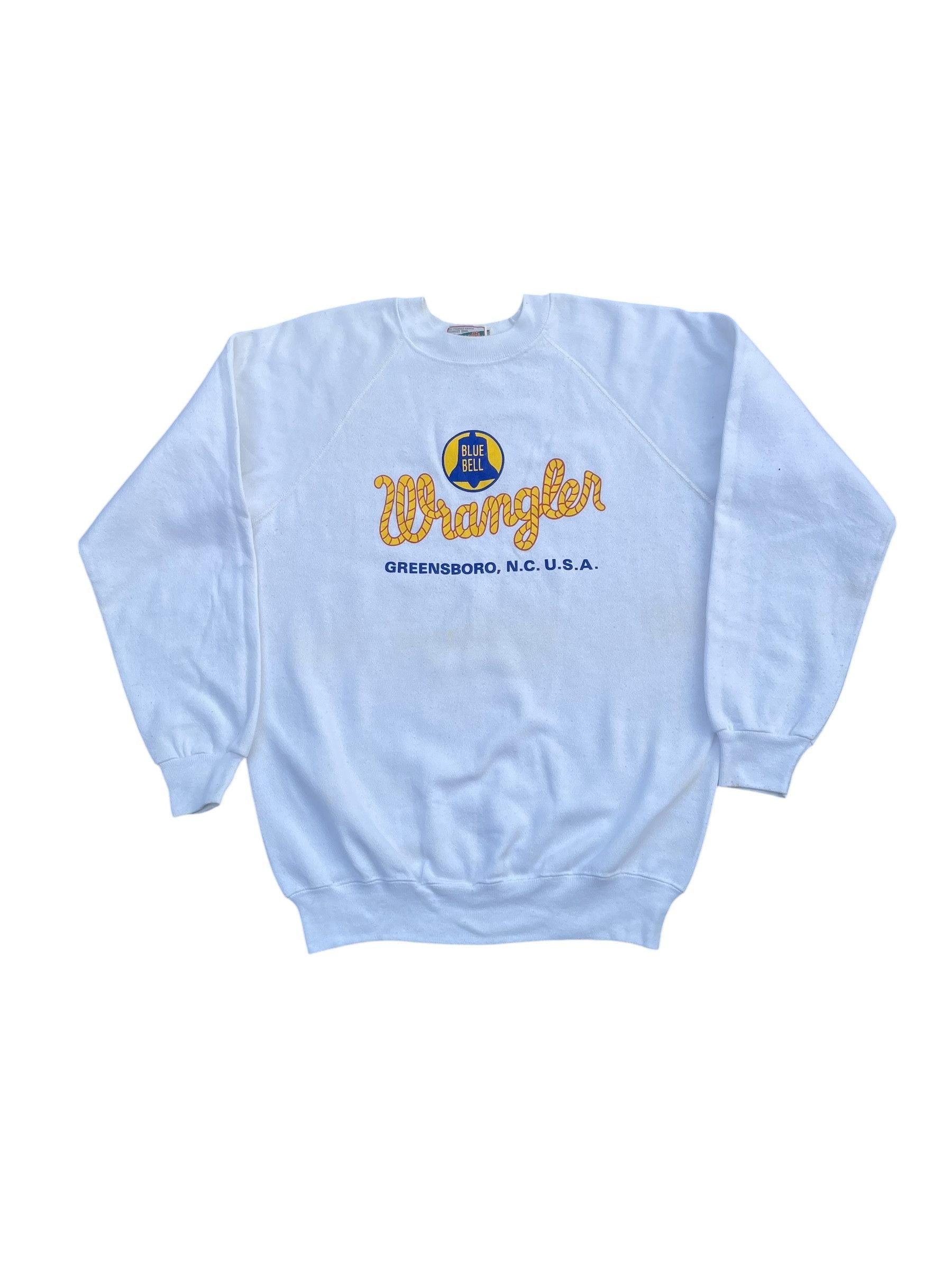 Wrangler Vintage Wrangler Blue Bell Sweatshirt Size US M / EU 48-50 / 2 - 1 Thumbnail