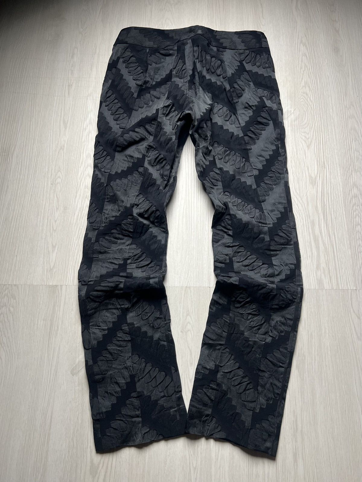 Issey Miyake Archive Issey Miyake Jacquard Stretched Pants Size US 31 - 2 Thumbnail