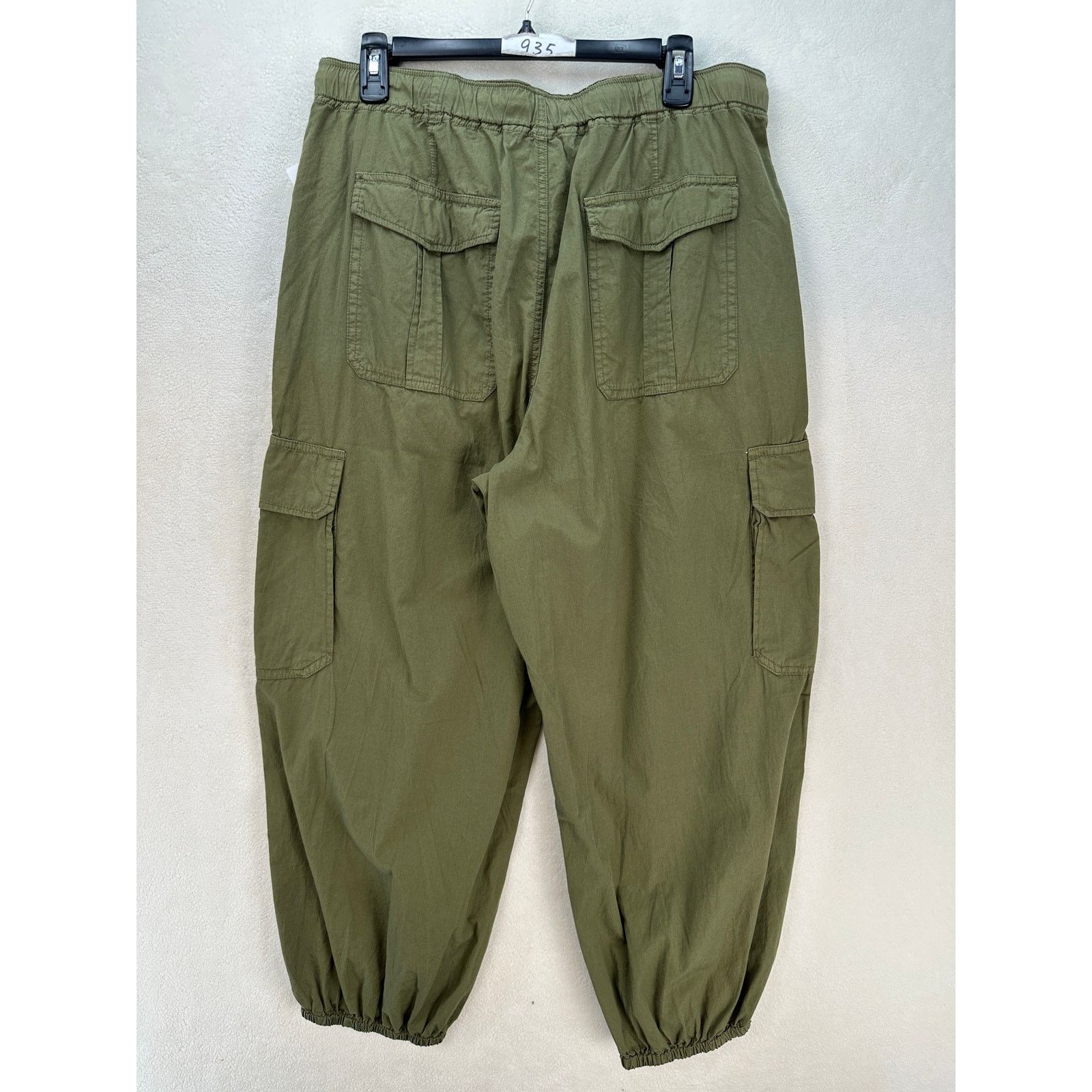Lucky Brand LUCKY BRAND WOMEN'S 8 PARATROOPER CARGO PANTS WIDE LEG MILIT Size 30" / US 8 / IT 44 - 6 Thumbnail