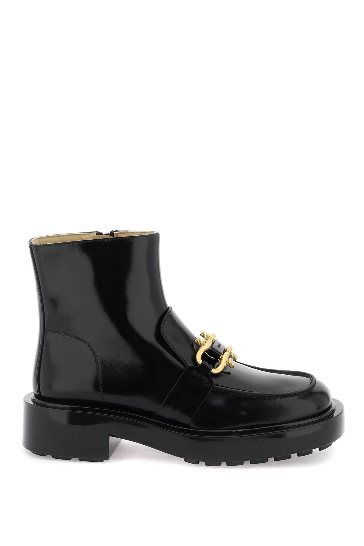 image of Bottega Veneta Monsieur Chunky Ankle Boots Size Eu 40 For Women in Black