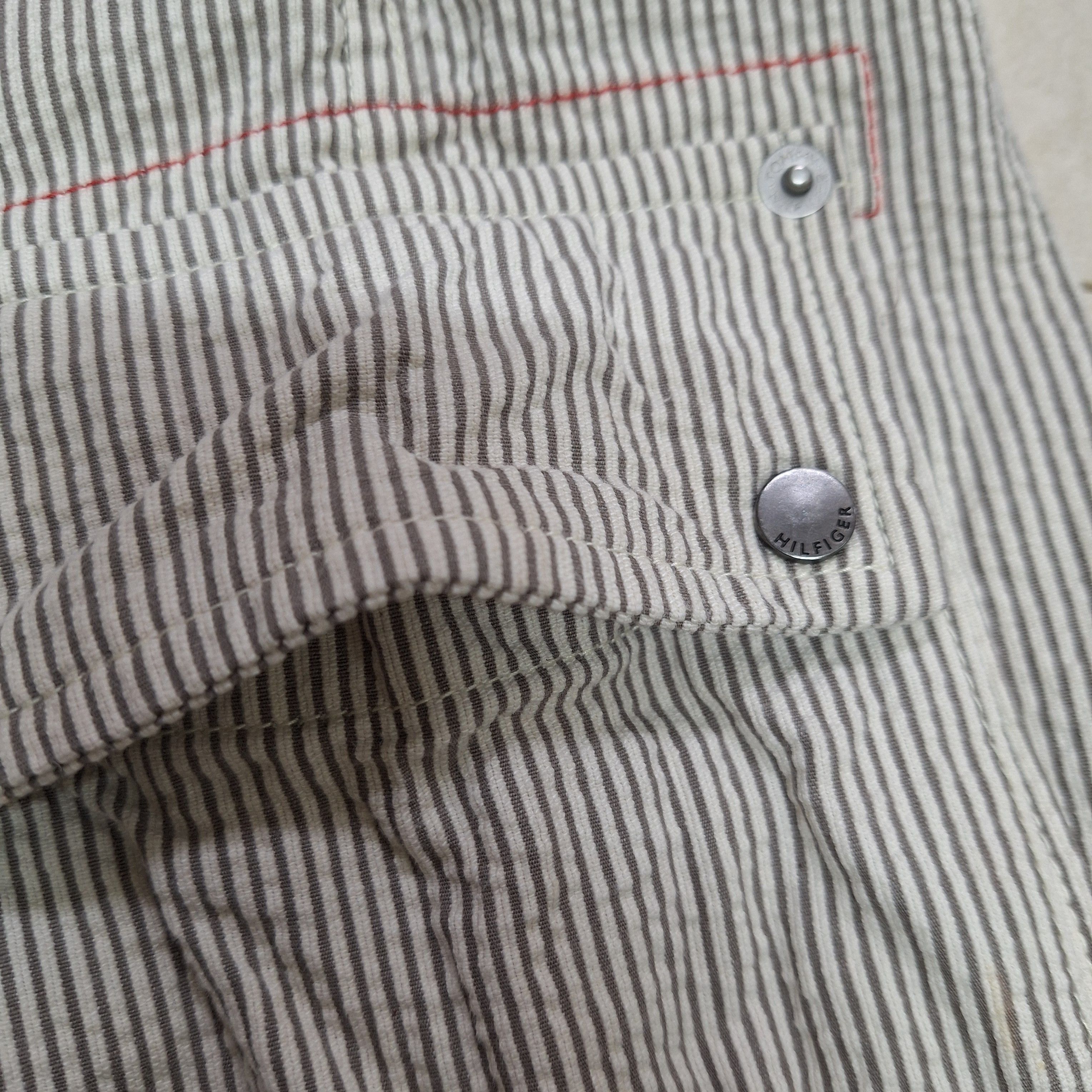 Tommy Hilfiger Tommy Hilfiger Baggy Striped Cargo Pants Size US 31 - 5 Thumbnail