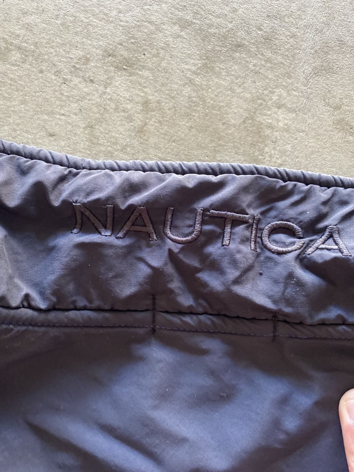 Nautica Vintage Blue Nautica Double Zipper Jacket Fleece Size US L / EU 52-54 / 3 - 12 Thumbnail