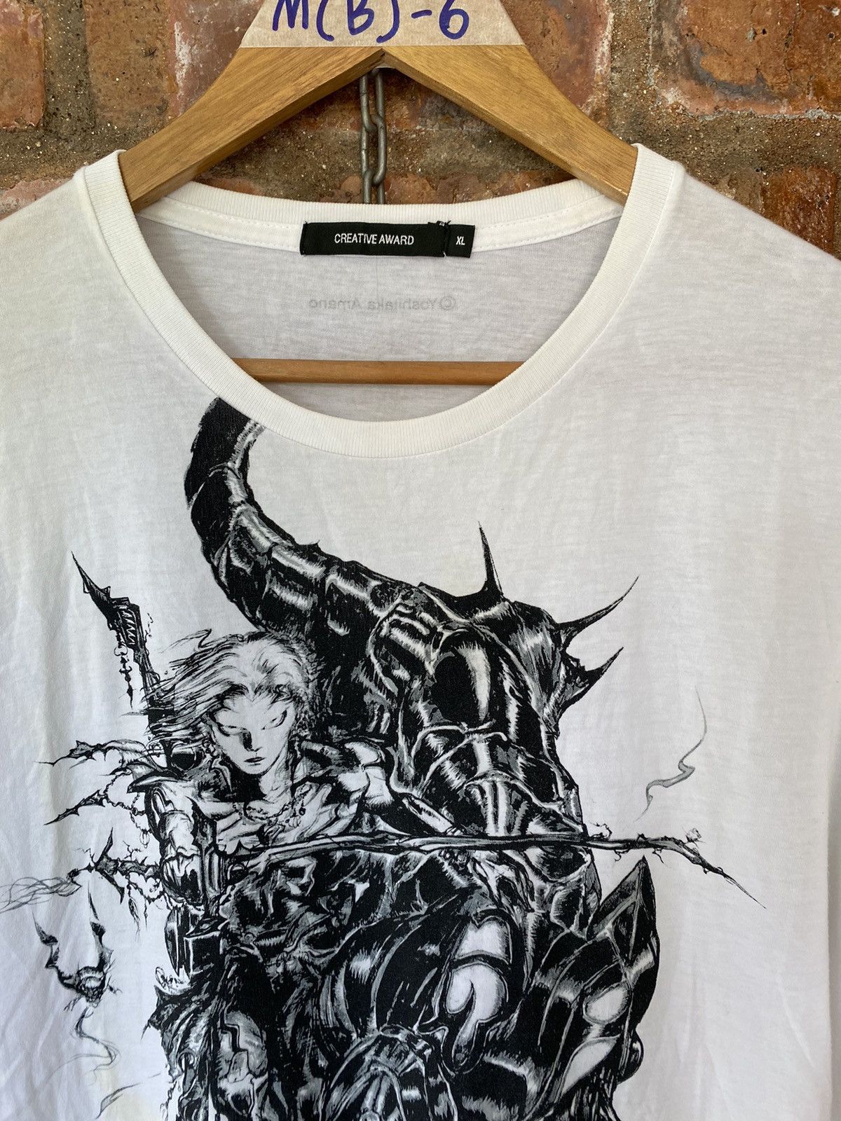 Japanese Brand Vintage Yoshitaka Amano Final Fantasy Creative Award Cospa Size US L / EU 52-54 / 3 - 3 Thumbnail