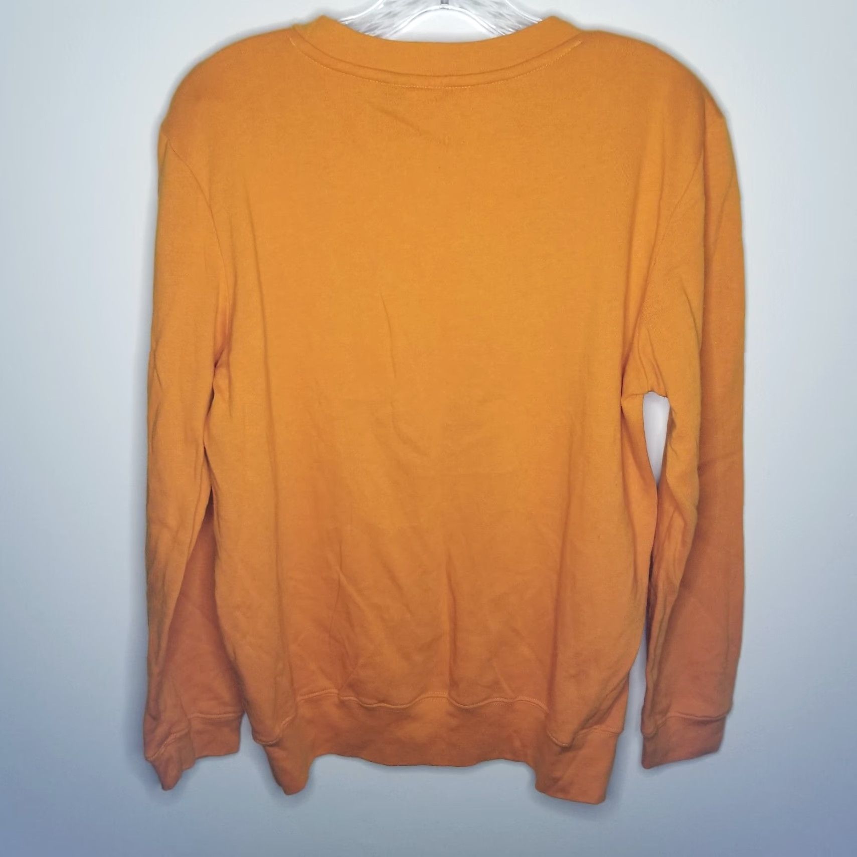 Nickelodeon Nickelodeon Sweater Adult M Orange Long Sleeve Pullover Unisex Size US M / EU 48-50 / 2 - 5 Thumbnail