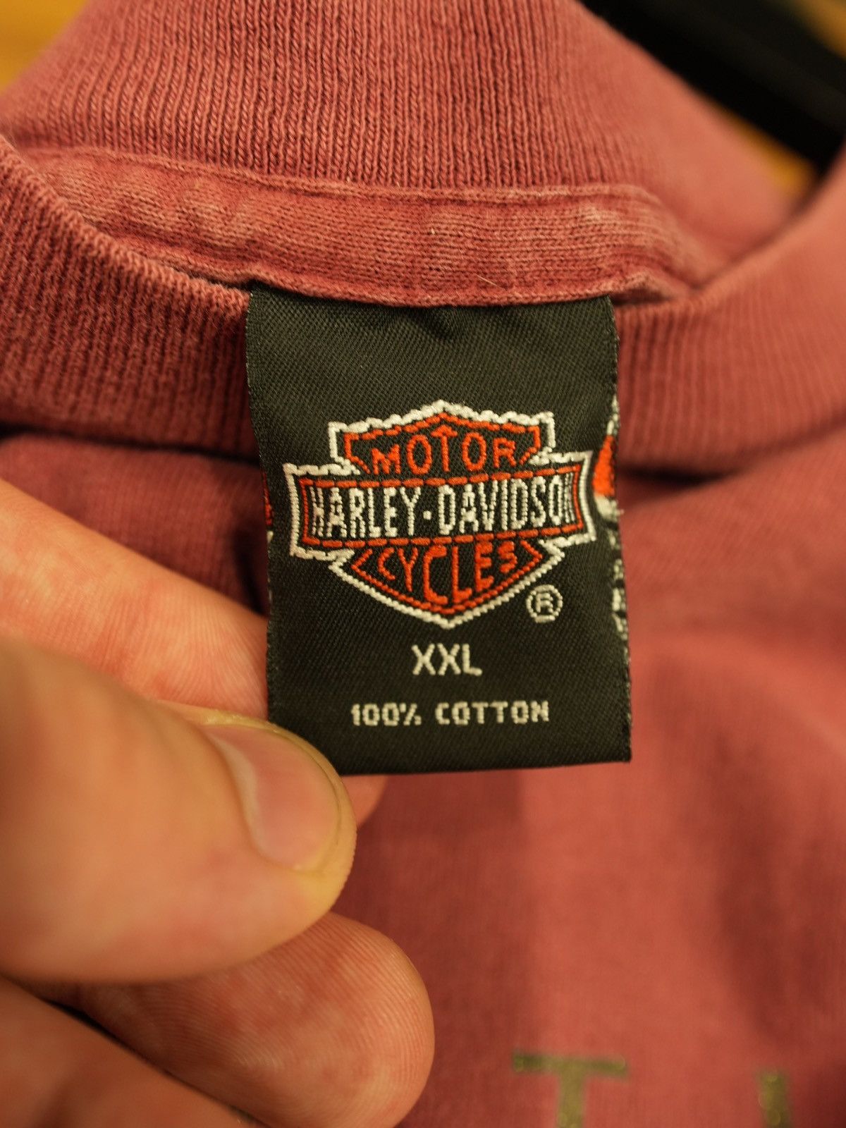 Vintage Vintage 1996 Harley Davidson Long Branch Tee Size US XXL / EU 58 / 5 - 5 Thumbnail