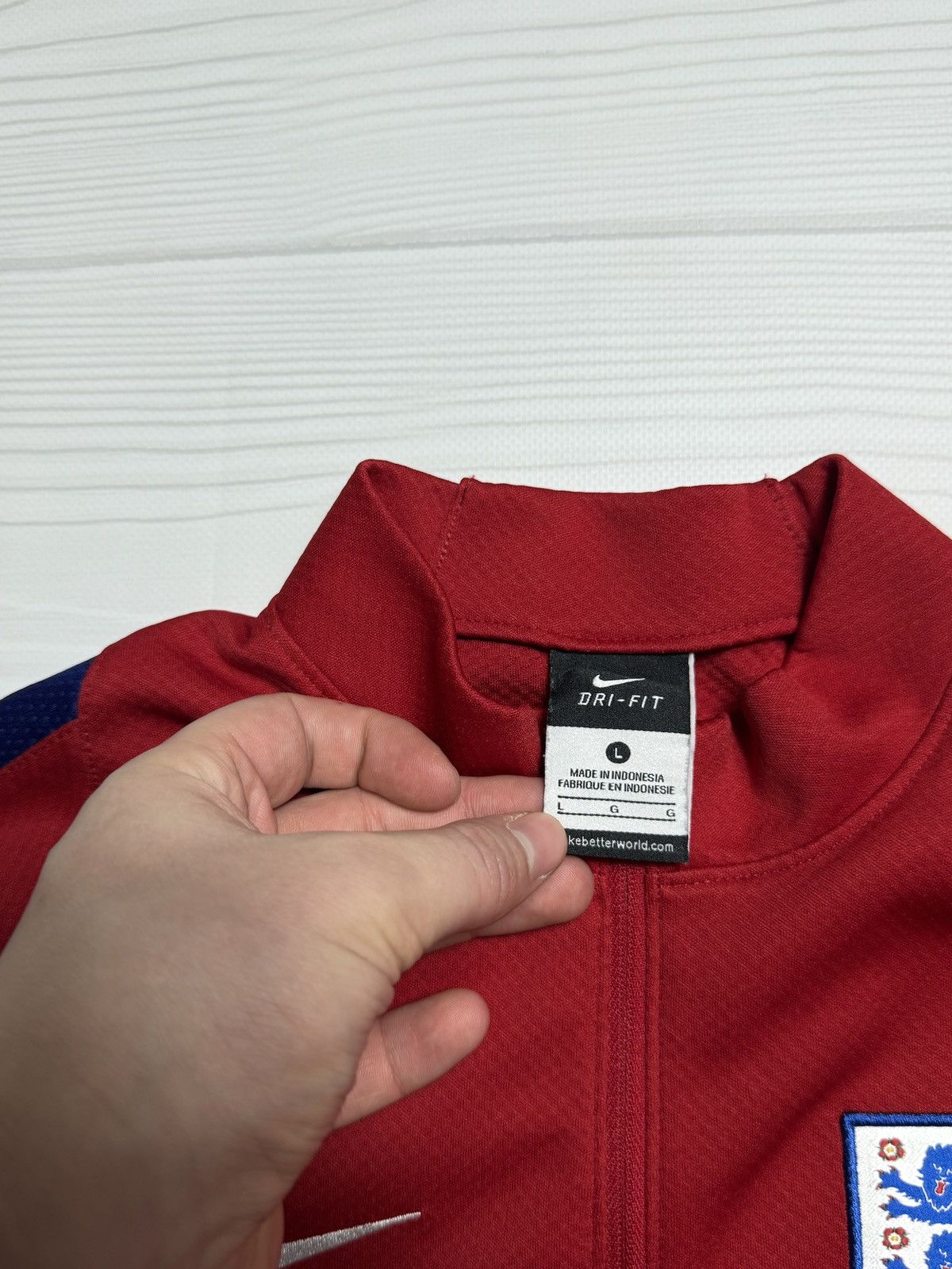 Nike Nike England Training Long Sleeve Jersey Size US L / EU 52-54 / 3 - 3 Thumbnail