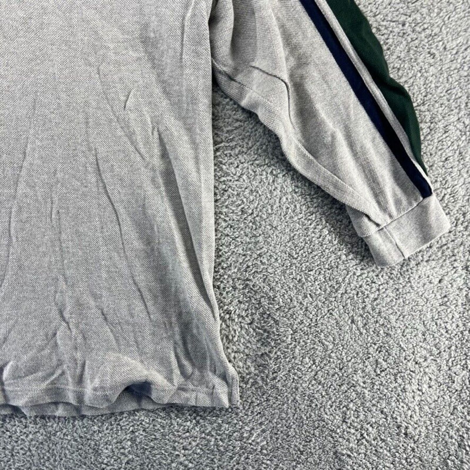 Lee Vintage Lee Dungarees Sweater Men's XL Gray Green 1/4 Zip Size US XL / EU 56 / 4 - 2 Thumbnail