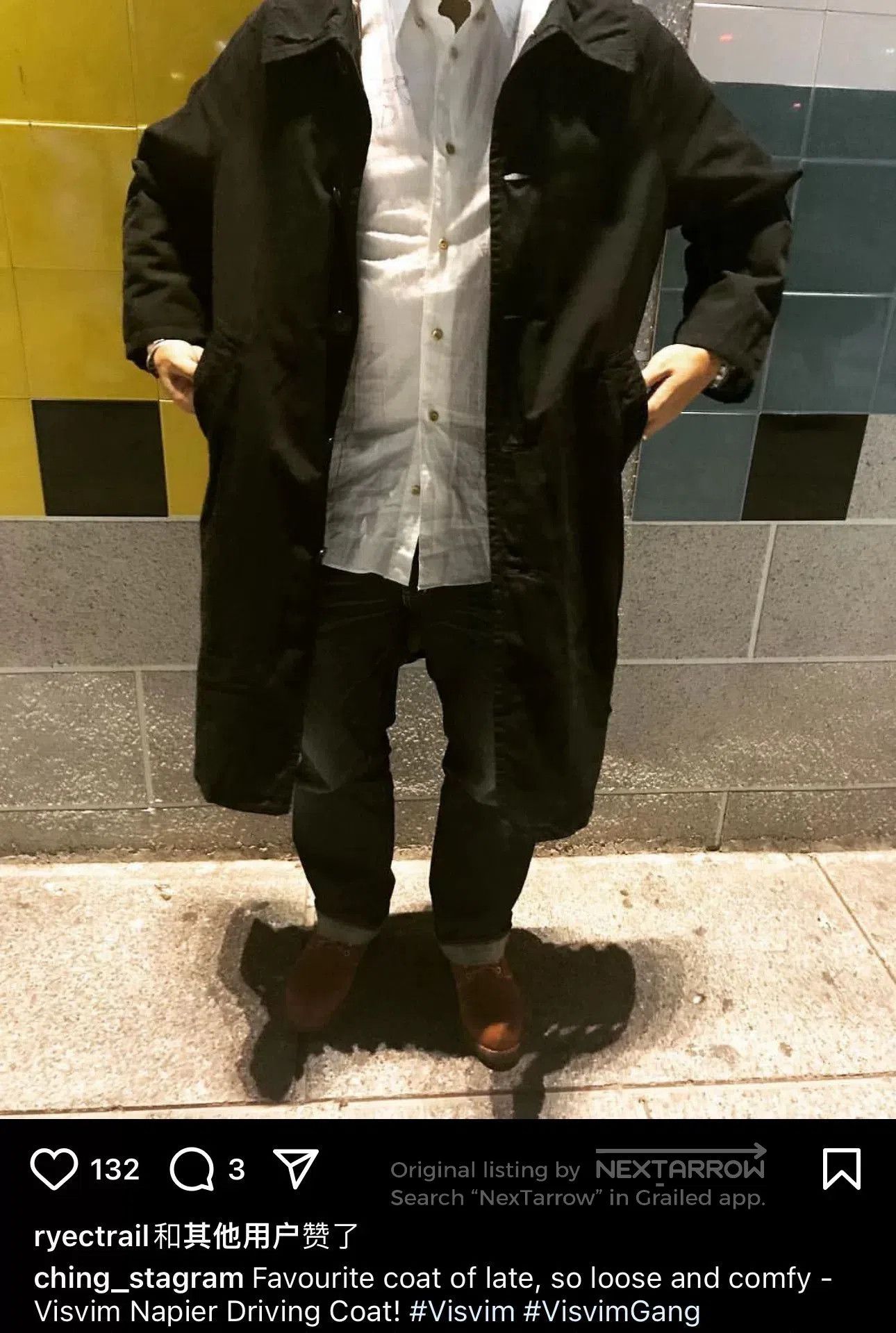 Visvim Visvim 18ss Napier Driving Coat. Size US L / EU 52-54 / 3 - 3 Thumbnail
