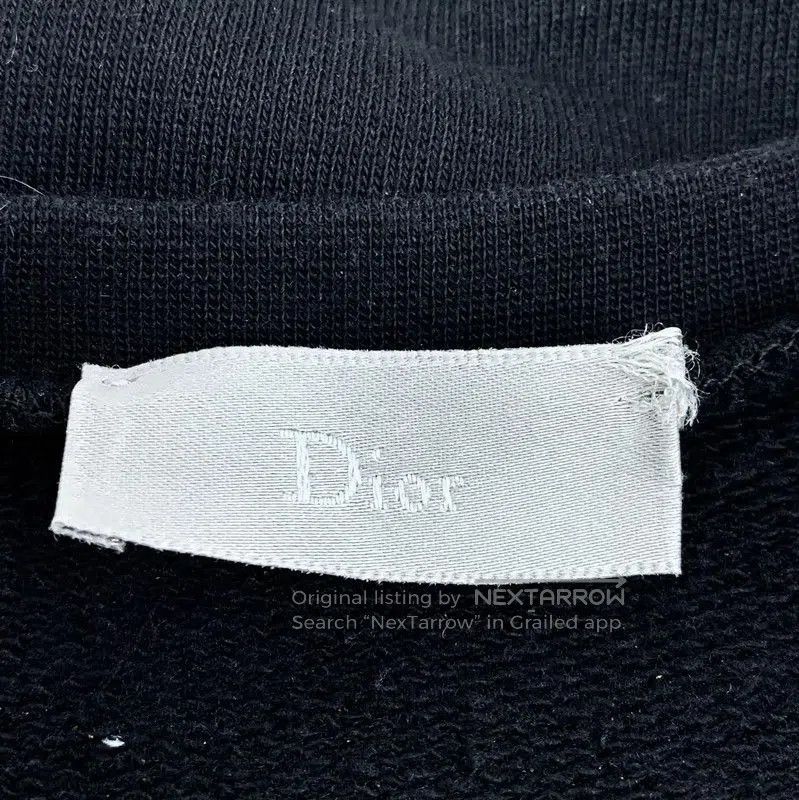 Dior Dior Black Cotton Women's Hoodie . Size XL / US 12-14 / IT 48-50 - 5 Thumbnail