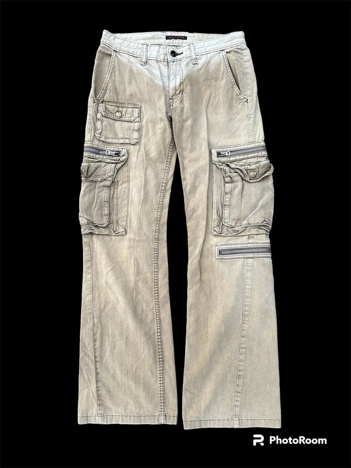If Six Was Nine CARGO PANTS FADED MADE IN NIPPON VINTAGE JAPANESE BRANDED Size US 28 / EU 44 - 1 Thumbnail