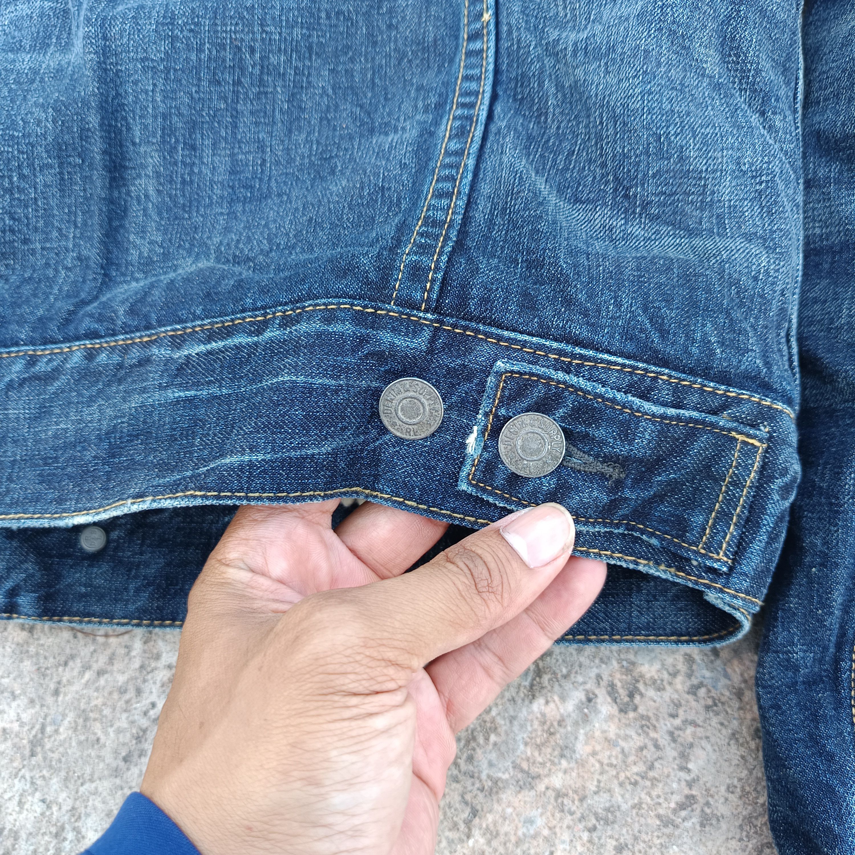 Polo Ralph Lauren Polo Ralph Lauren Usa Flag Patch Denim Sherpa Jacket Size US S / EU 44-46 / 1 - 7 Thumbnail