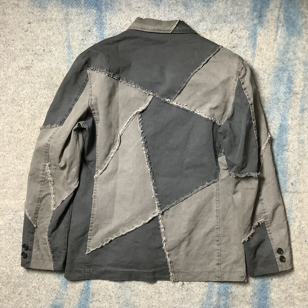 If Six Was Nine × Japanese Brand × Le Grande Bleu (L.G.B.) KAPITAL INSPIRED JACKET SKY CONQUEROR PATCHWORK Size US L / EU 52-54 / 3 - 9 Thumbnail