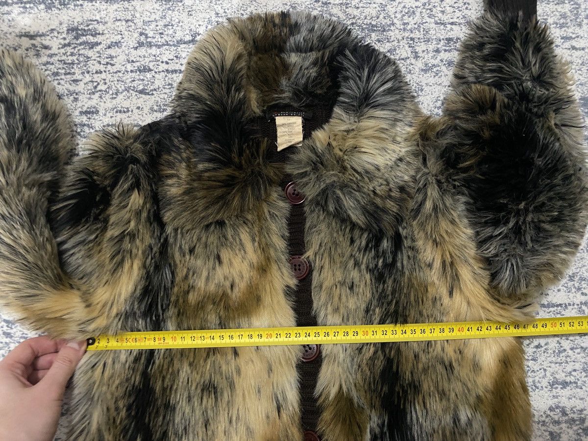 Morgan De Toi Morgan De Toi Y2K Vintage Faux Fur Zip Cardigan Jacket Size S / US 4 / IT 40 - 7 Thumbnail