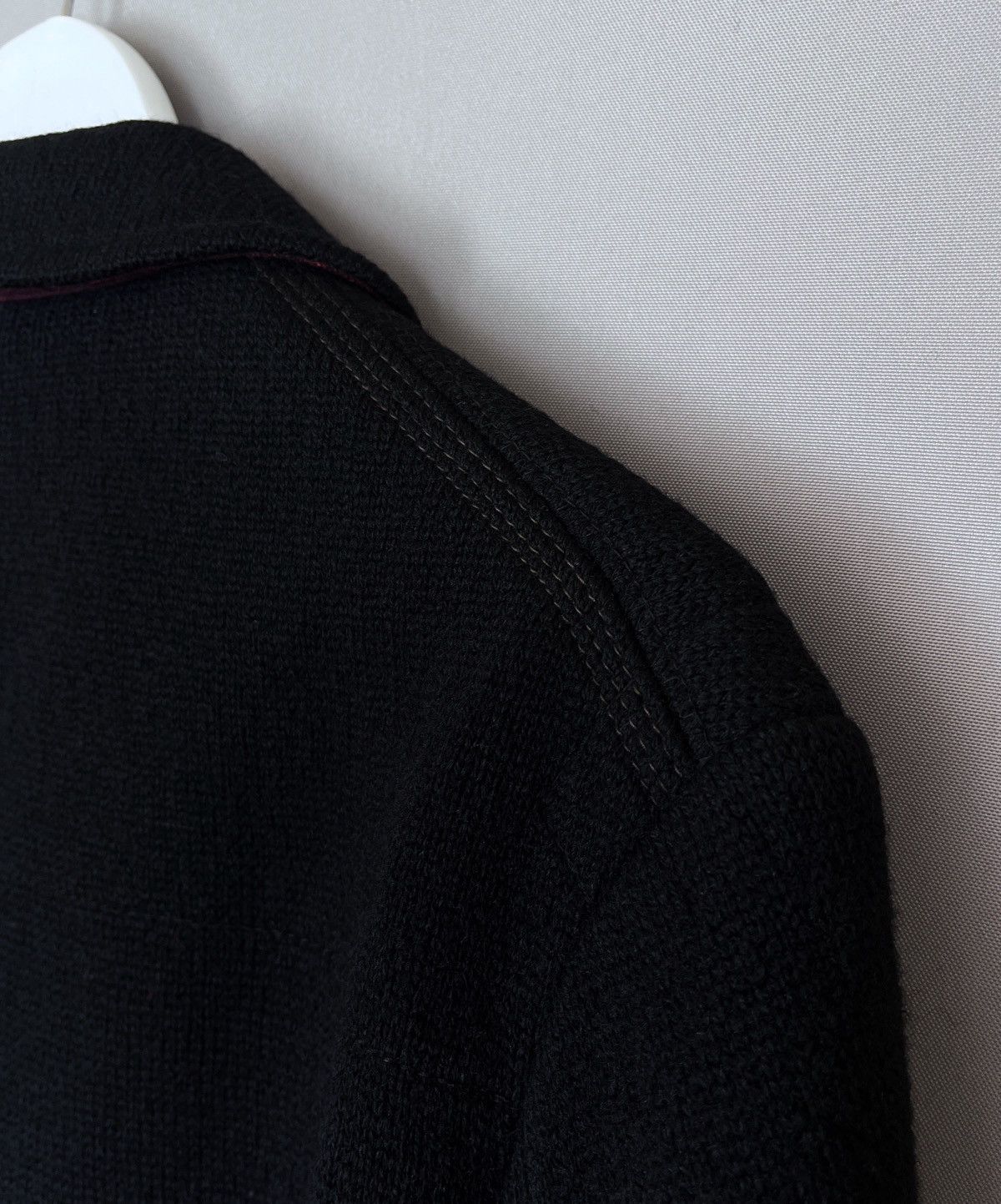 Comme des Garcons × Comme des Garcons Homme Plus × Junya Watanabe 🔥RUNWAY 2011 JUNYA WATANABE WOOL PANELED JACKET Size US L / EU 52-54 / 3 - 18 Thumbnail