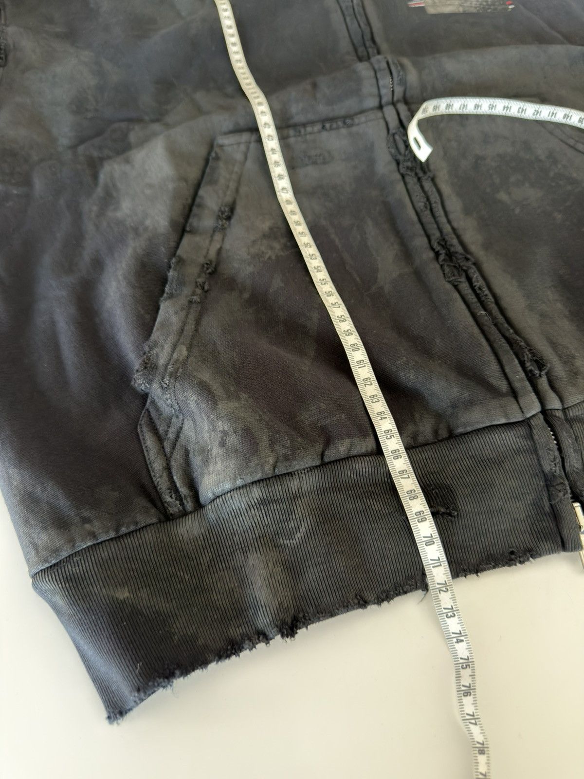 Balenciaga BALENCIAGA DEMNA GAFFER HOODIE ZIP UP MUD SHOW BLACK Size US M / EU 48-50 / 2 - 18 Thumbnail
