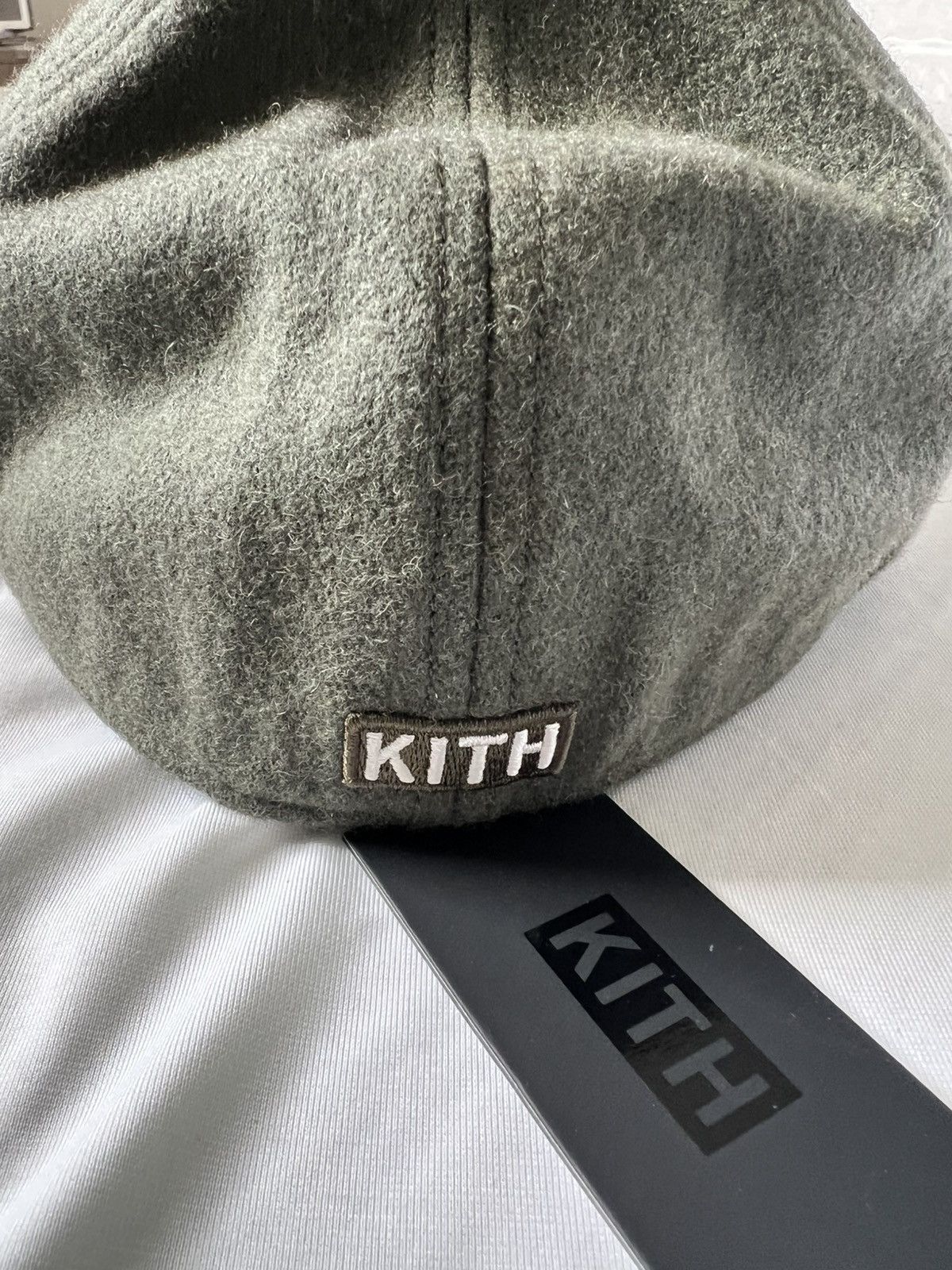 Kith KITH Kith & Kin winter 2023 fitted cap - grey (S) Size ONE SIZE - 3 Thumbnail