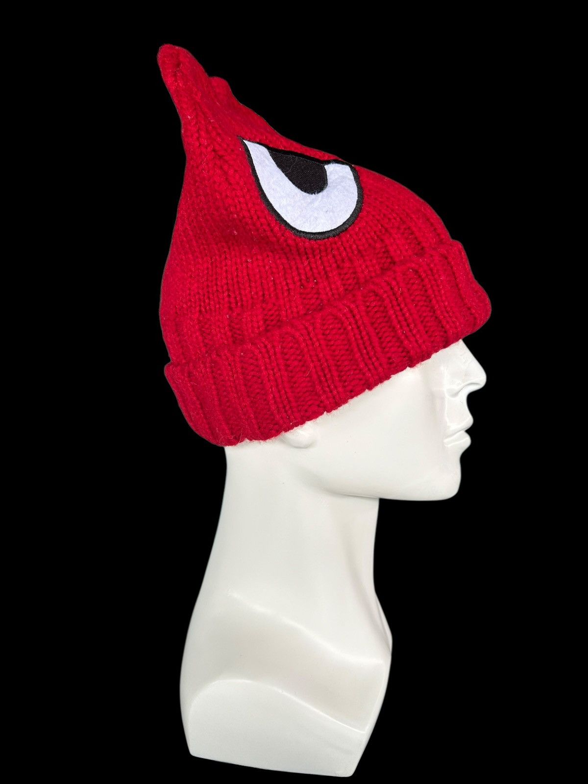 Japanese Brand × Kapital × Vintage Devil Horn Knitted Rare Beanie Hats ☠️☠️ Size ONE SIZE - 8 Thumbnail